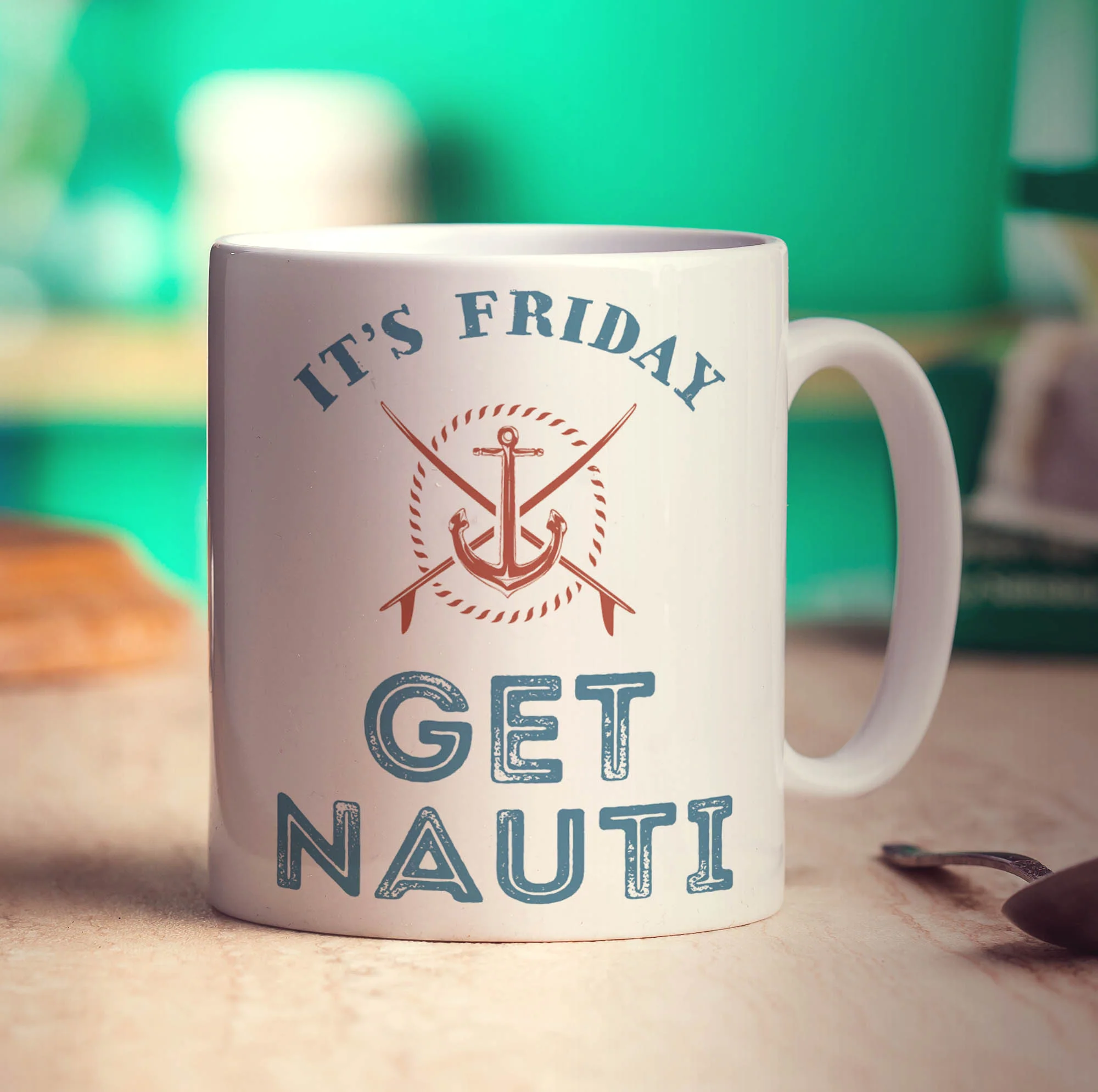 It's Friday, Get Nauti Mug - Image 3