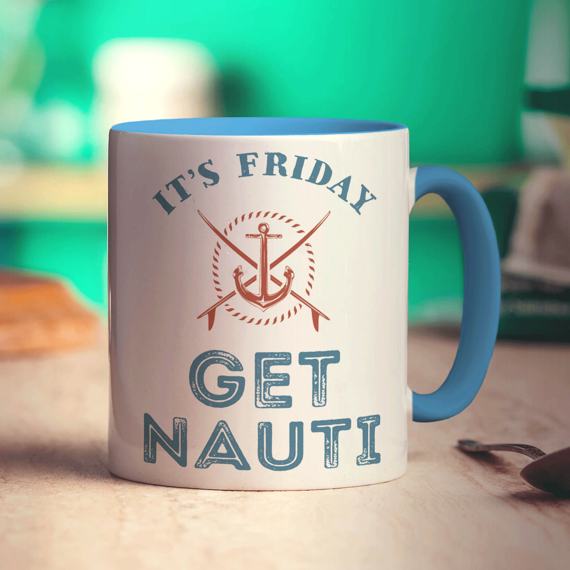 It's Friday, Get Nauti Mug - Image 8