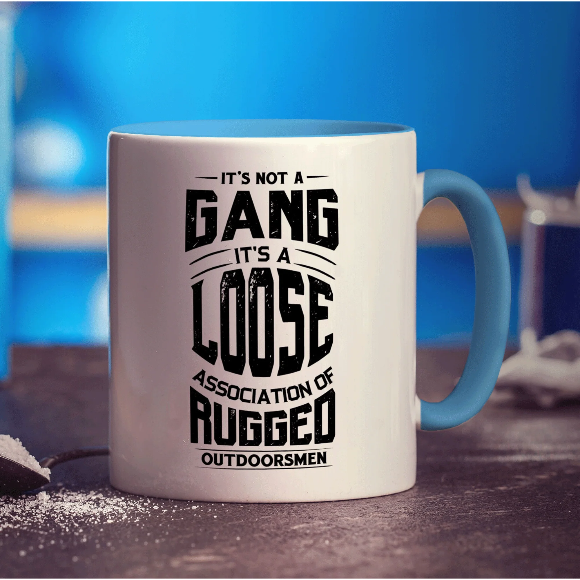 It's Not a Gang it's a Loose Association of Rugged Outdoorsmen Mug - Image 8