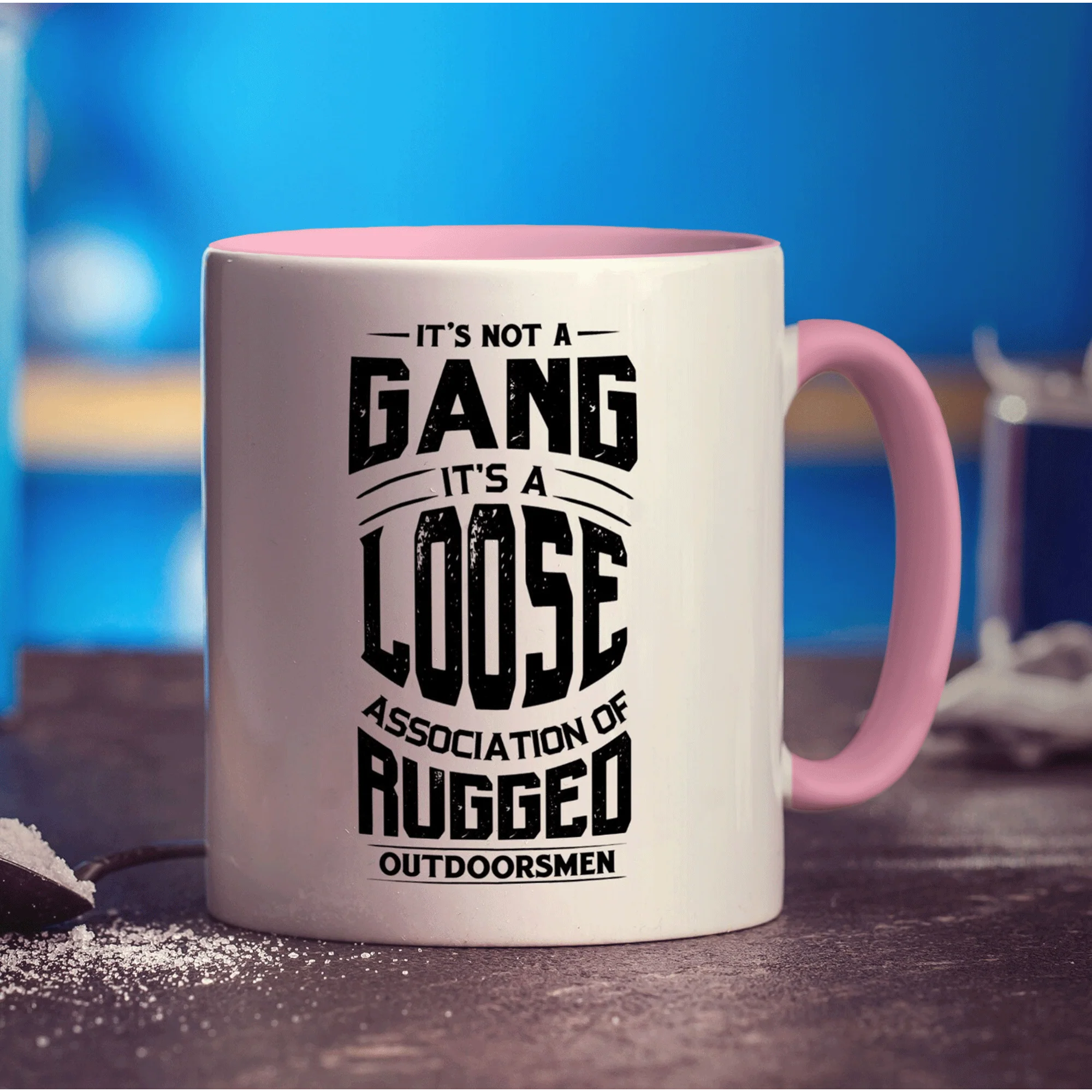 It's Not a Gang it's a Loose Association of Rugged Outdoorsmen Mug - Image 9