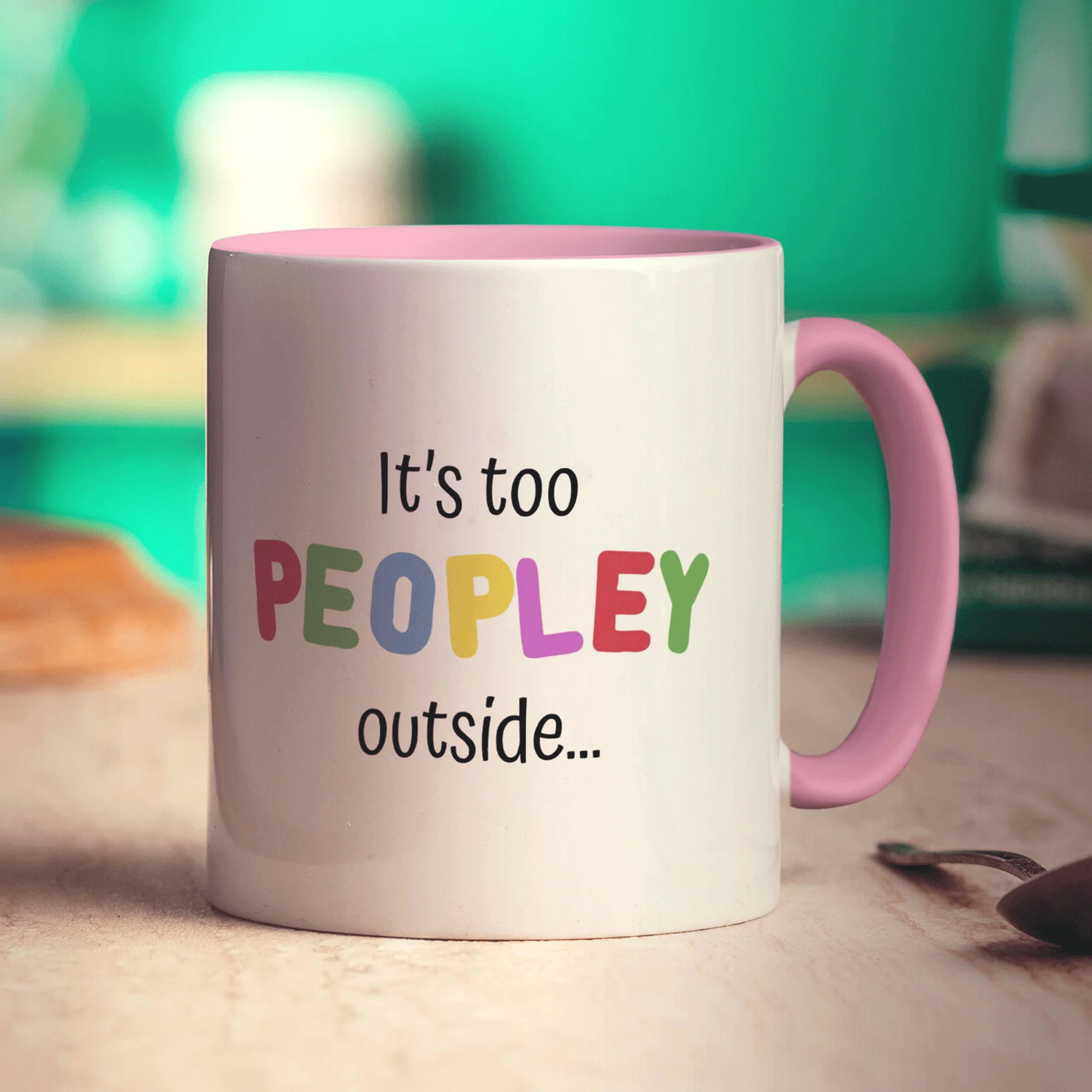 It's too Peopley Outside Mug - Image 9