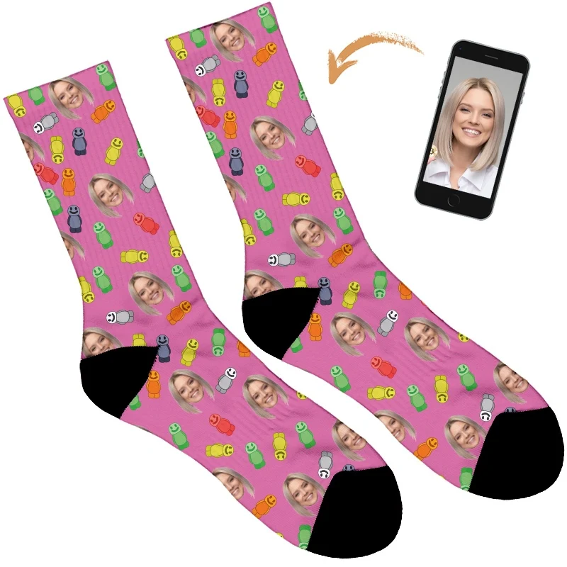 Jelly Baby Personalised Socks - Image 16