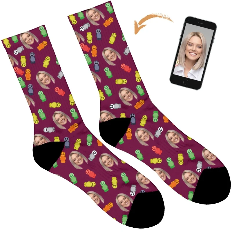Jelly Baby Personalised Socks - Image 21