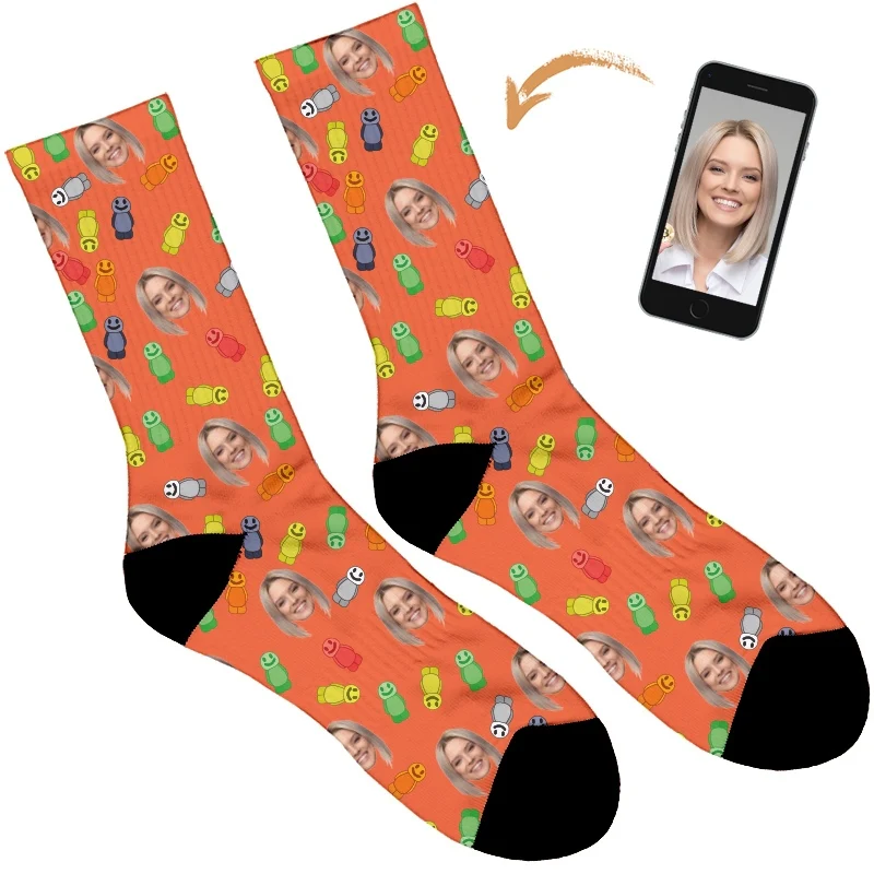 Jelly Baby Personalised Socks - Image 33