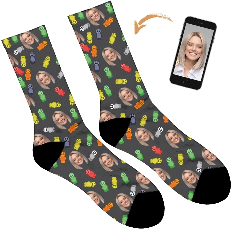 Jelly Baby Personalised Socks - Image 7