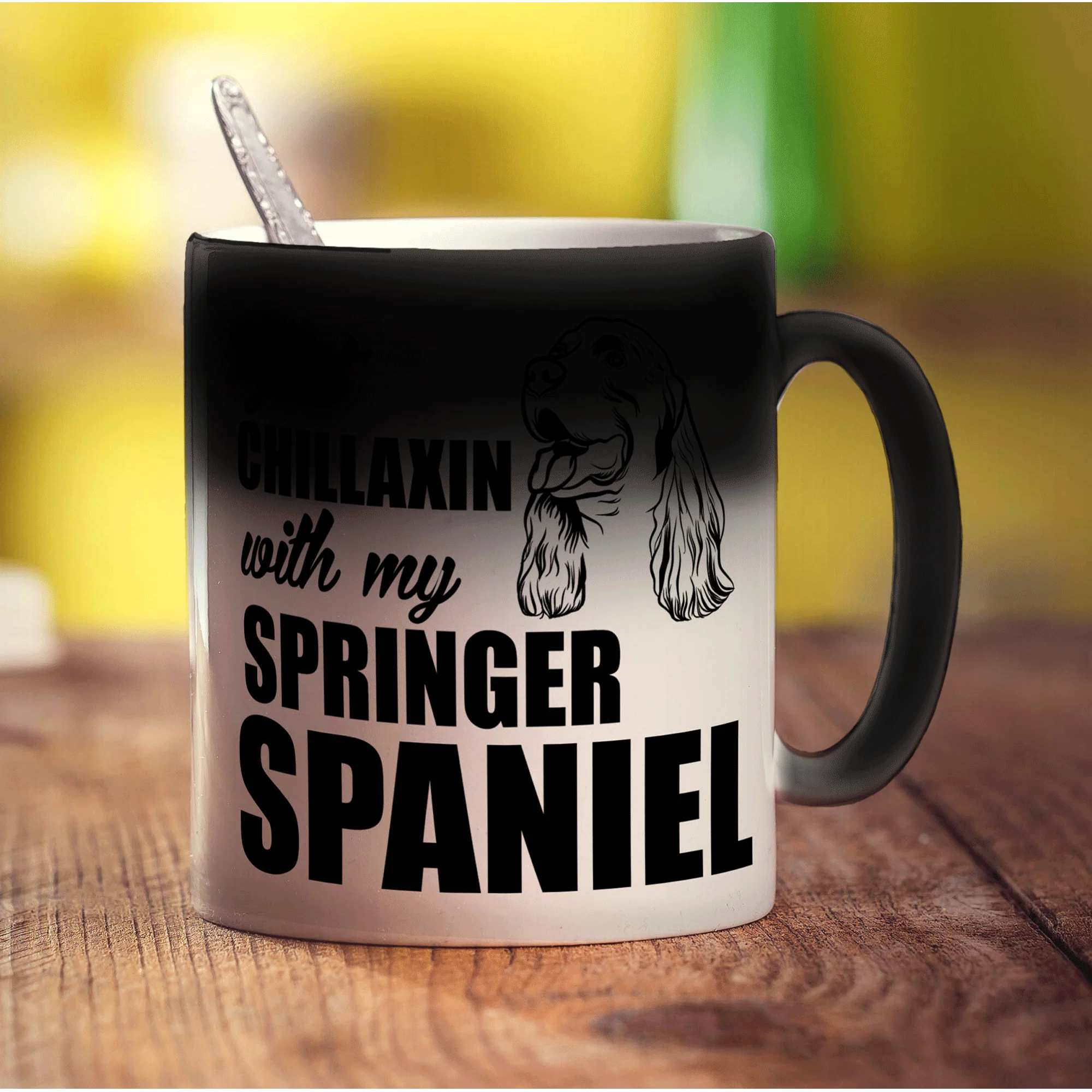 Just Chillaxin With My Springer Spaniel Mug - Image 6