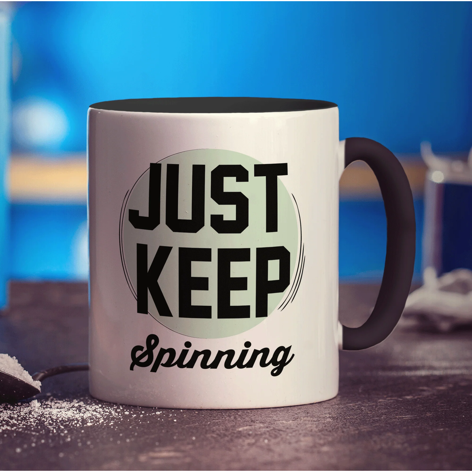 Just Keep Spinning Mug - Image 10
