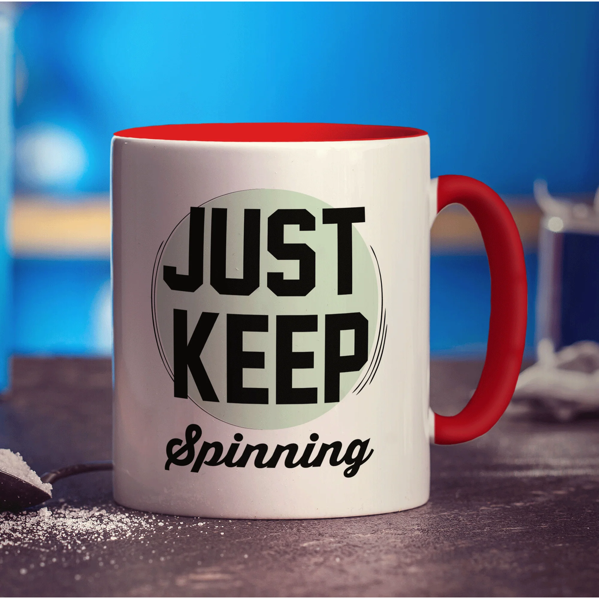 Just Keep Spinning Mug - Image 11