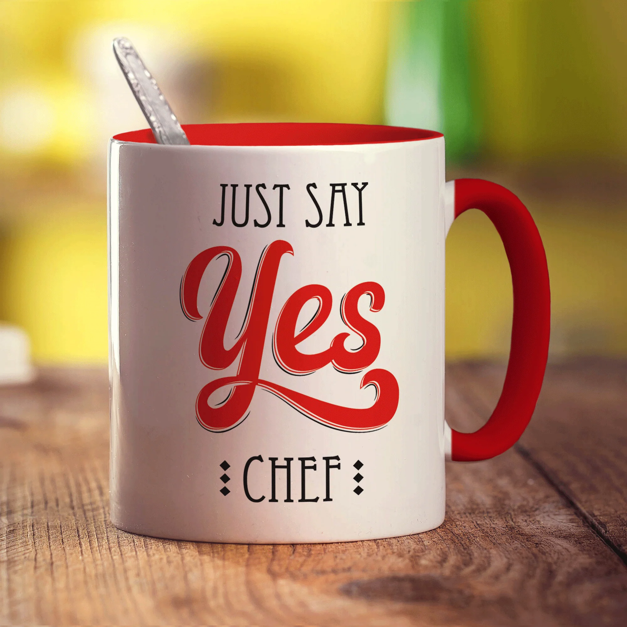 Just Say Yes Chef Mug - Image 11