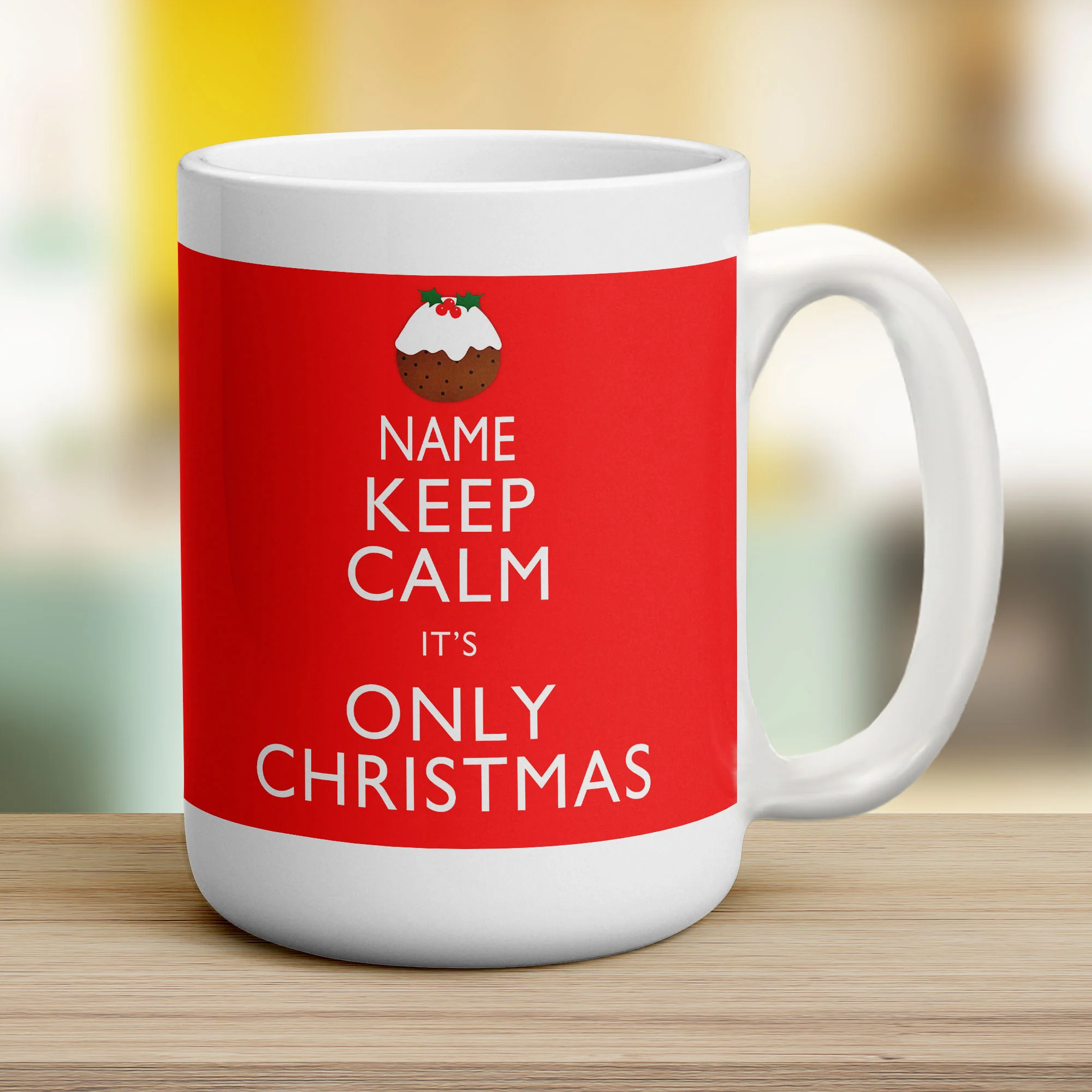 Keep Calm and Act Dumb Personalised Mug - Image 16