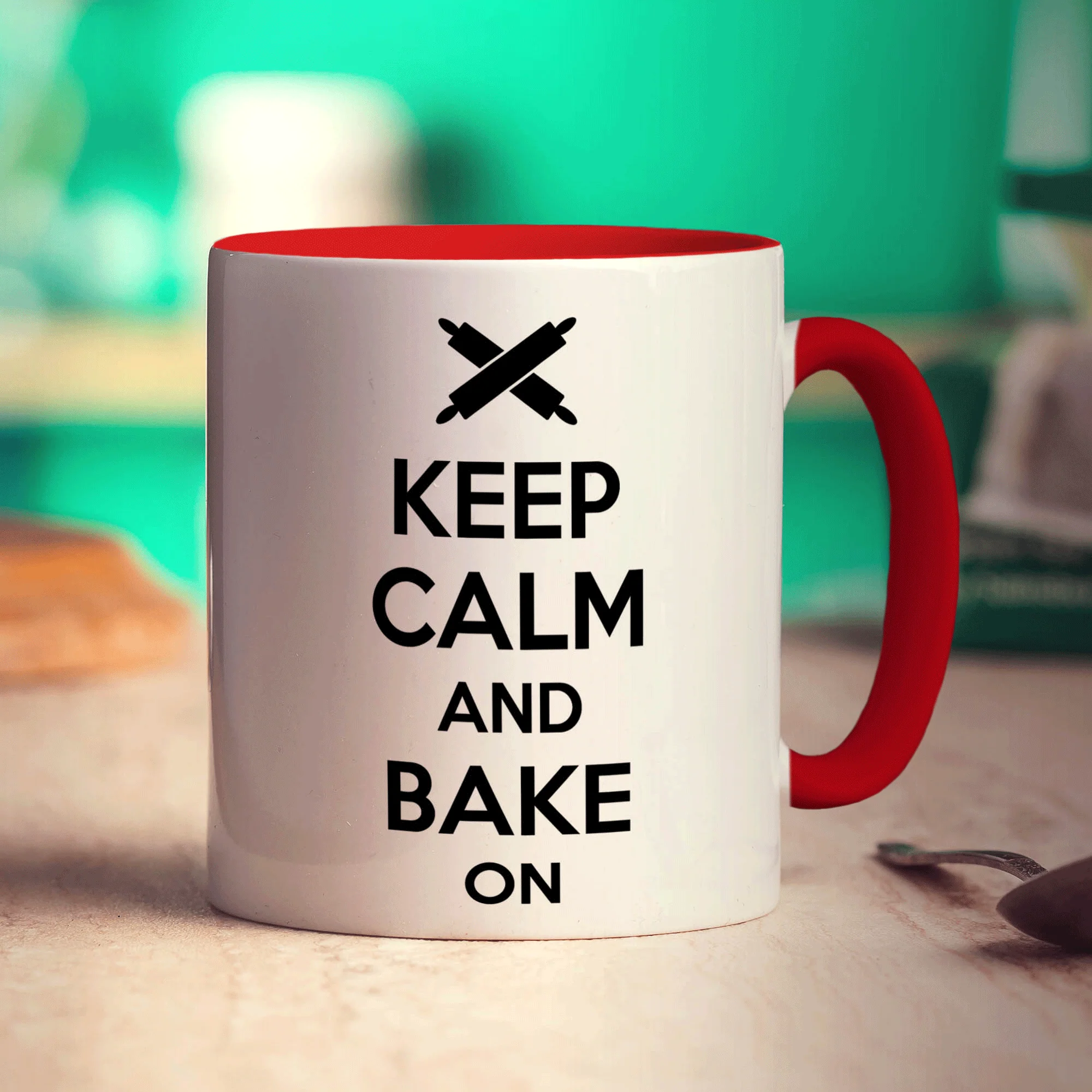 Keep Calm And Bake On Mug - Image 11