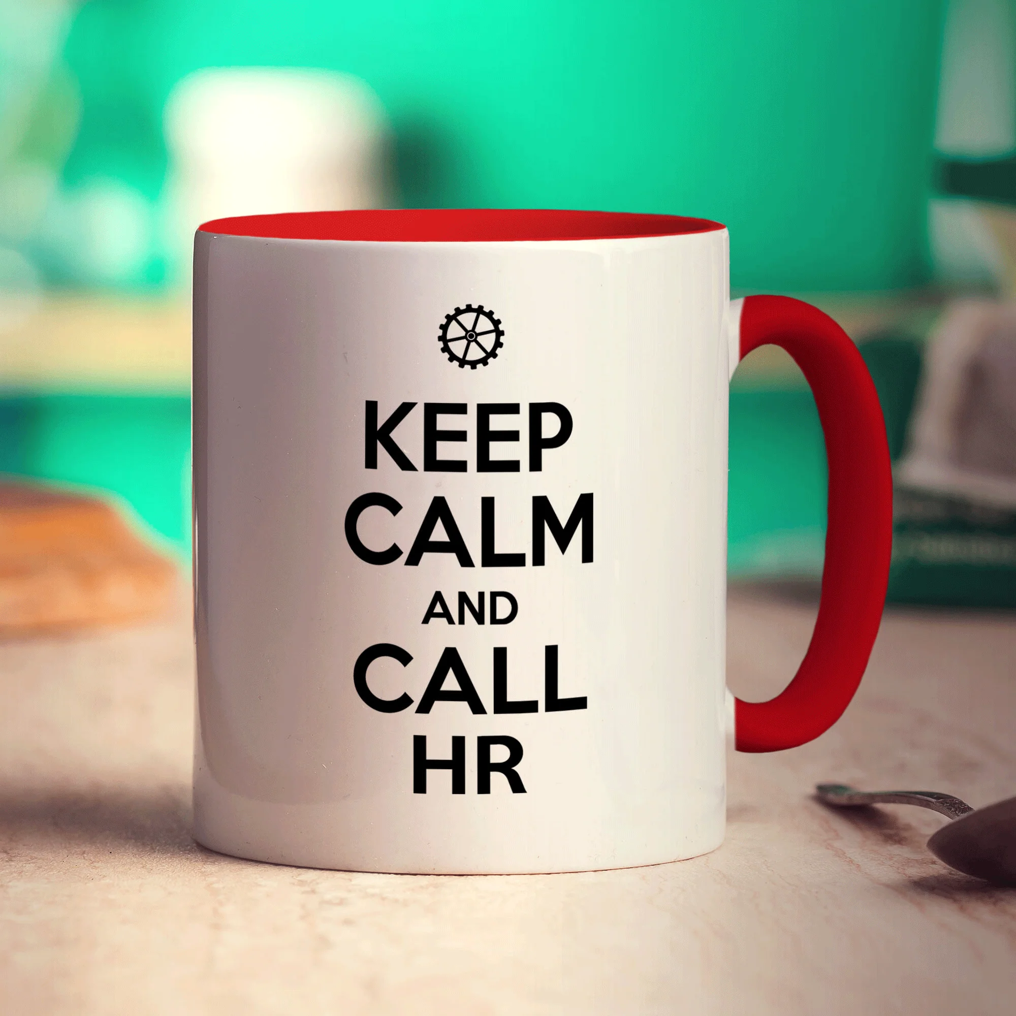 Keep Calm and Call HR Mug - Image 11
