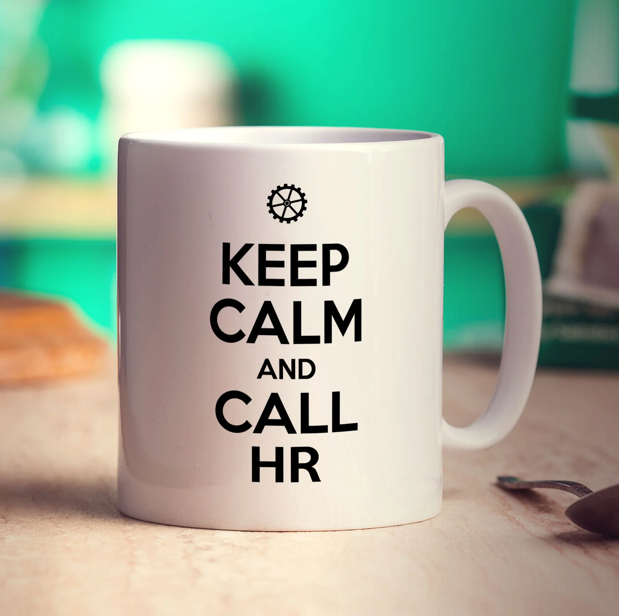 Keep Calm and Call HR Mug - Image 3