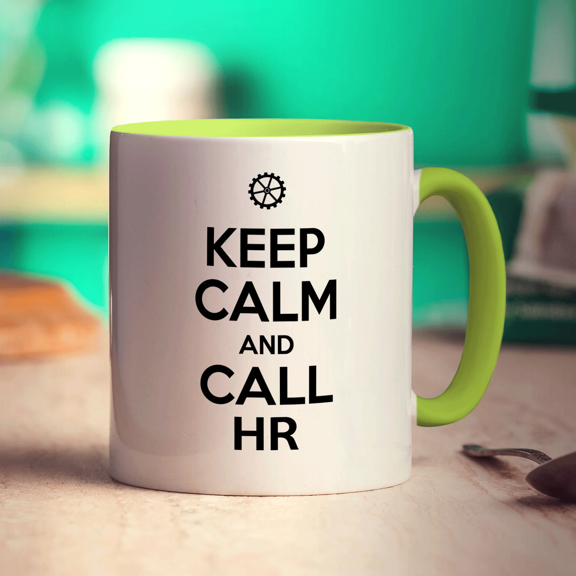 Keep Calm and Call HR Mug - Image 7