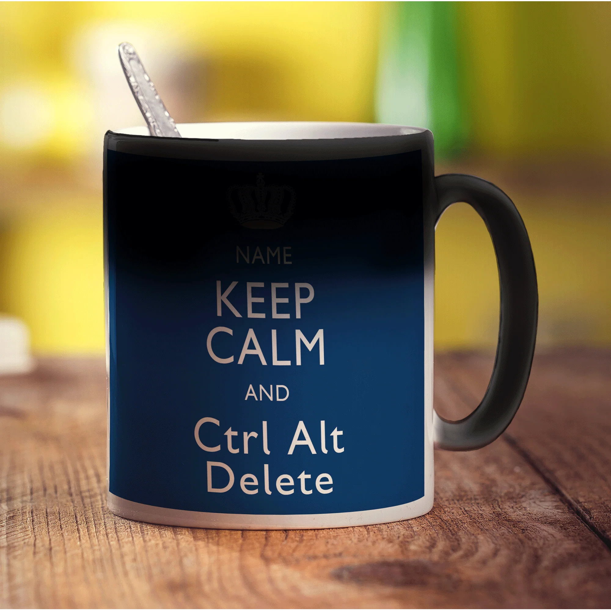 Keep Calm and Ctrl Alt Delete Personalised Mug - Image 10
