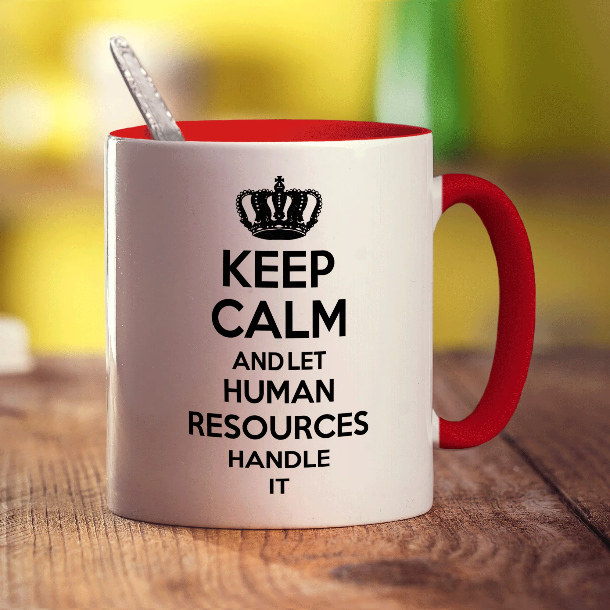 Keep Calm and Let Human Resources Handle It Mug - Image 11