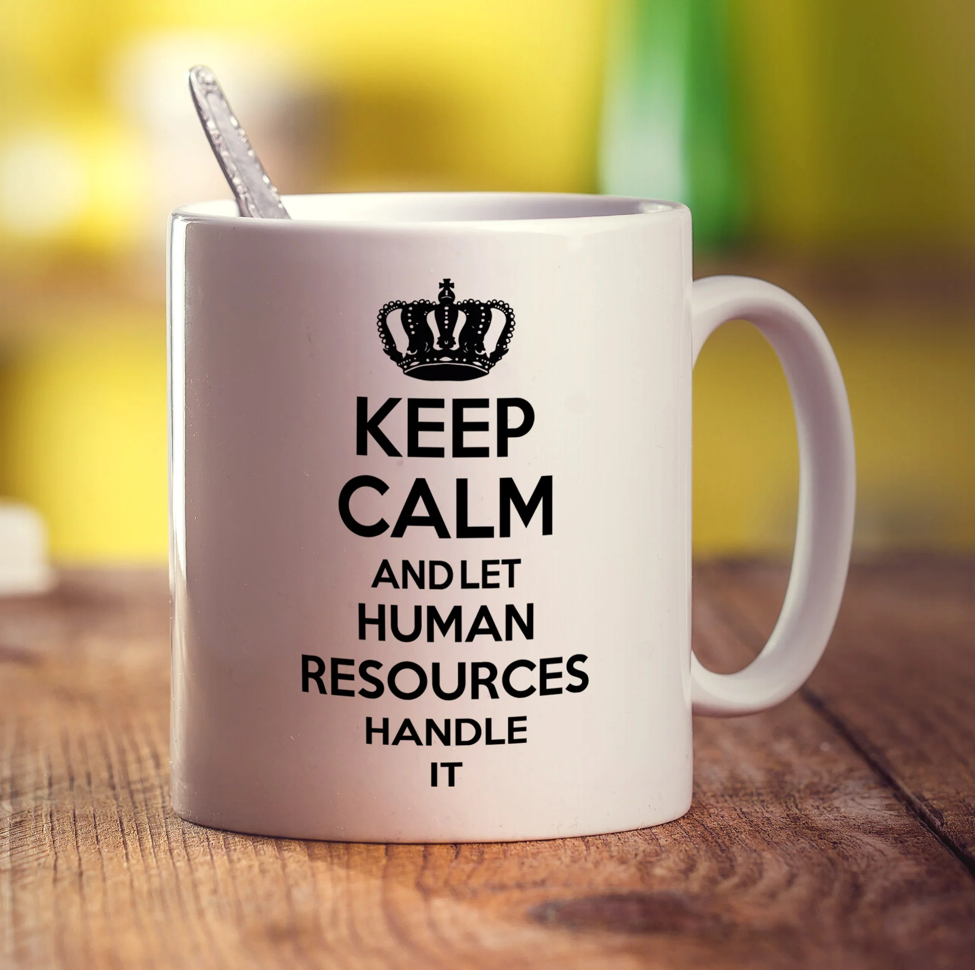 Keep Calm and Let Human Resources Handle It Mug - Image 3