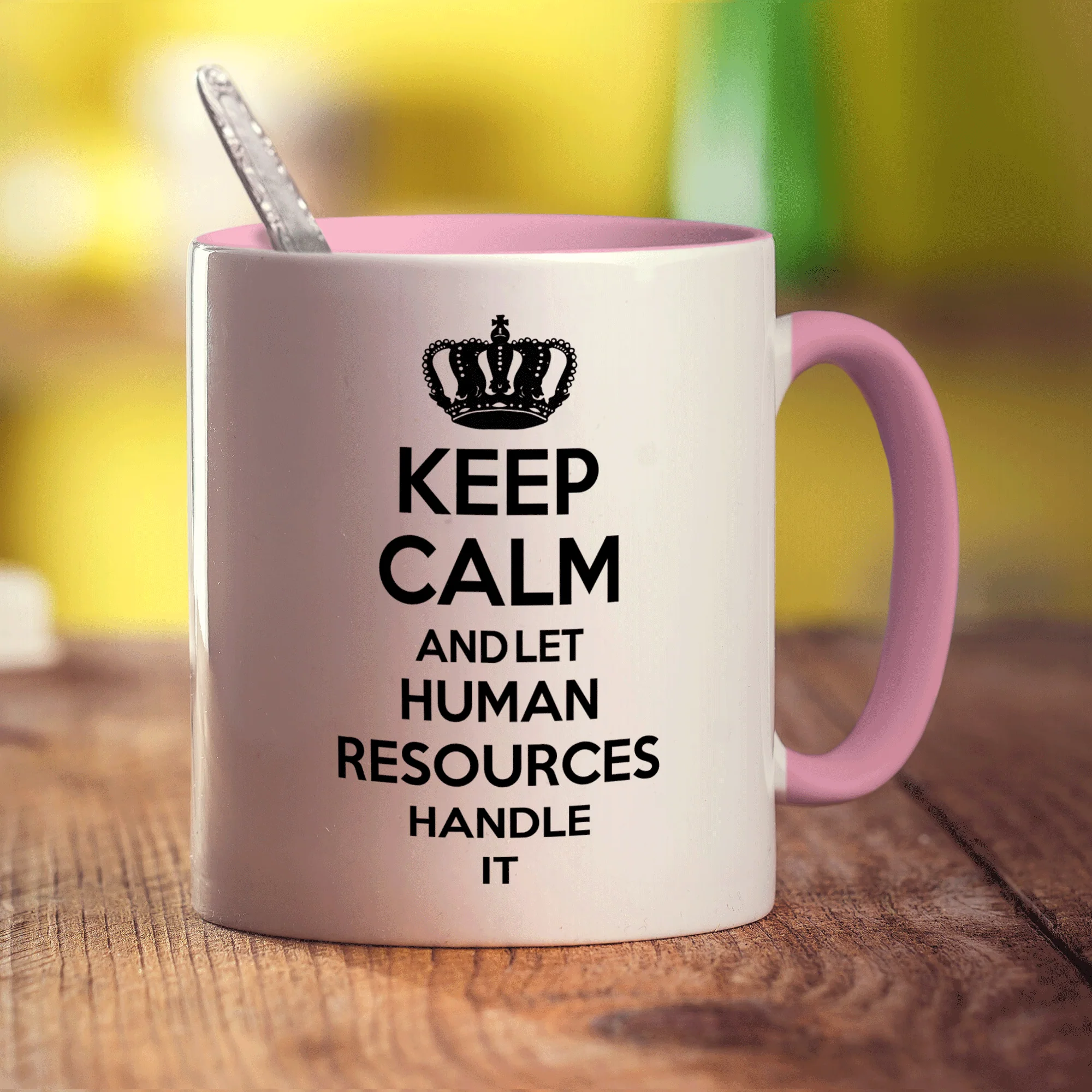 Keep Calm and Let Human Resources Handle It Mug - Image 9