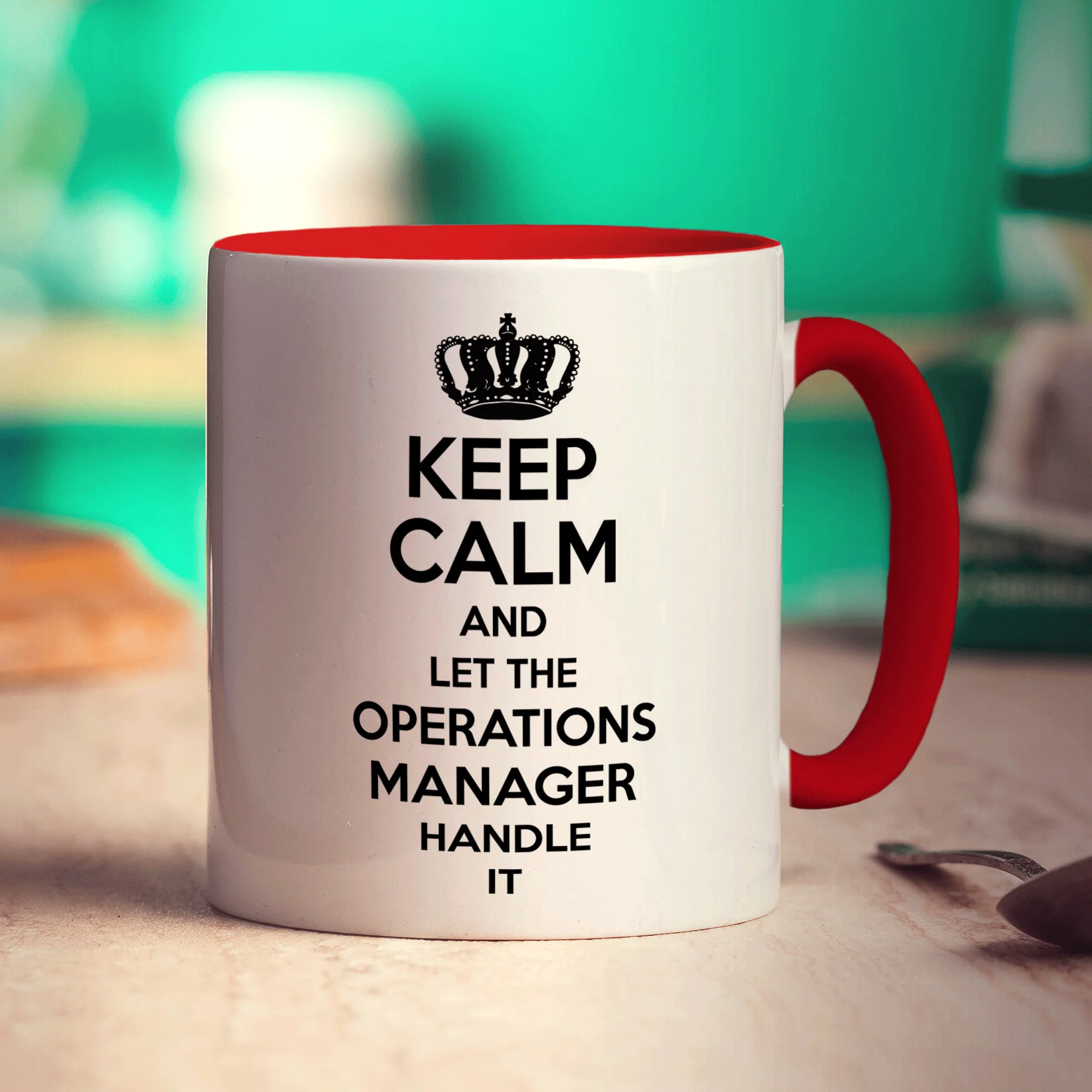 Keep Calm and Let The Operations Manager Handle It Mug - Image 11