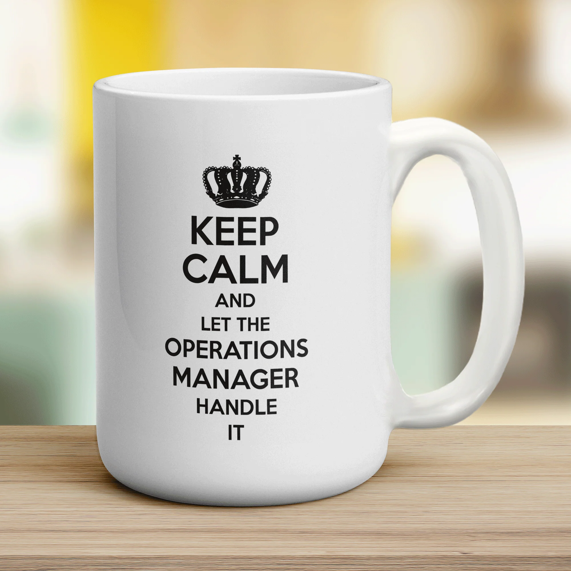Keep Calm and Let The Operations Manager Handle It Mug - Image 12