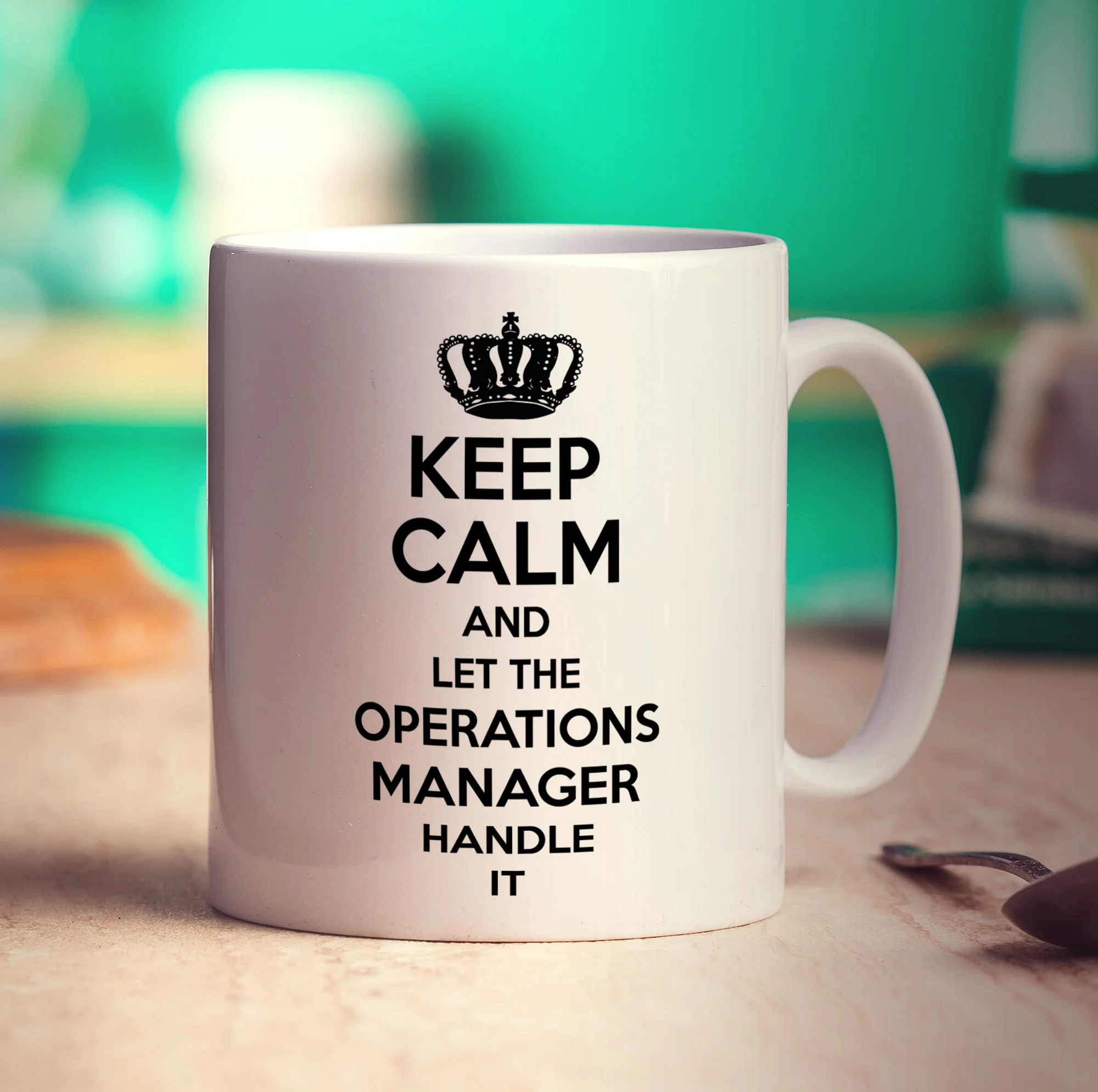 Keep Calm and Let The Operations Manager Handle It Mug - Image 3