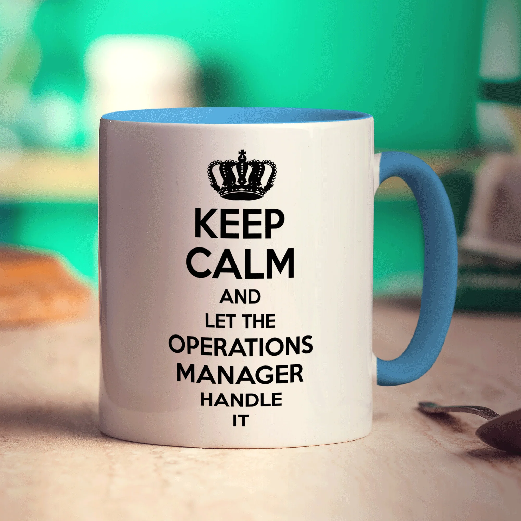 Keep Calm and Let The Operations Manager Handle It Mug - Image 8