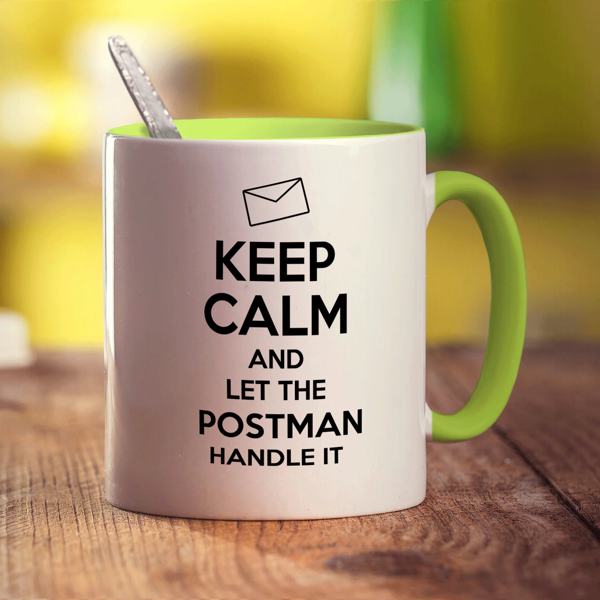 Keep Calm and Let the Postman Handle it Mug - Image 7