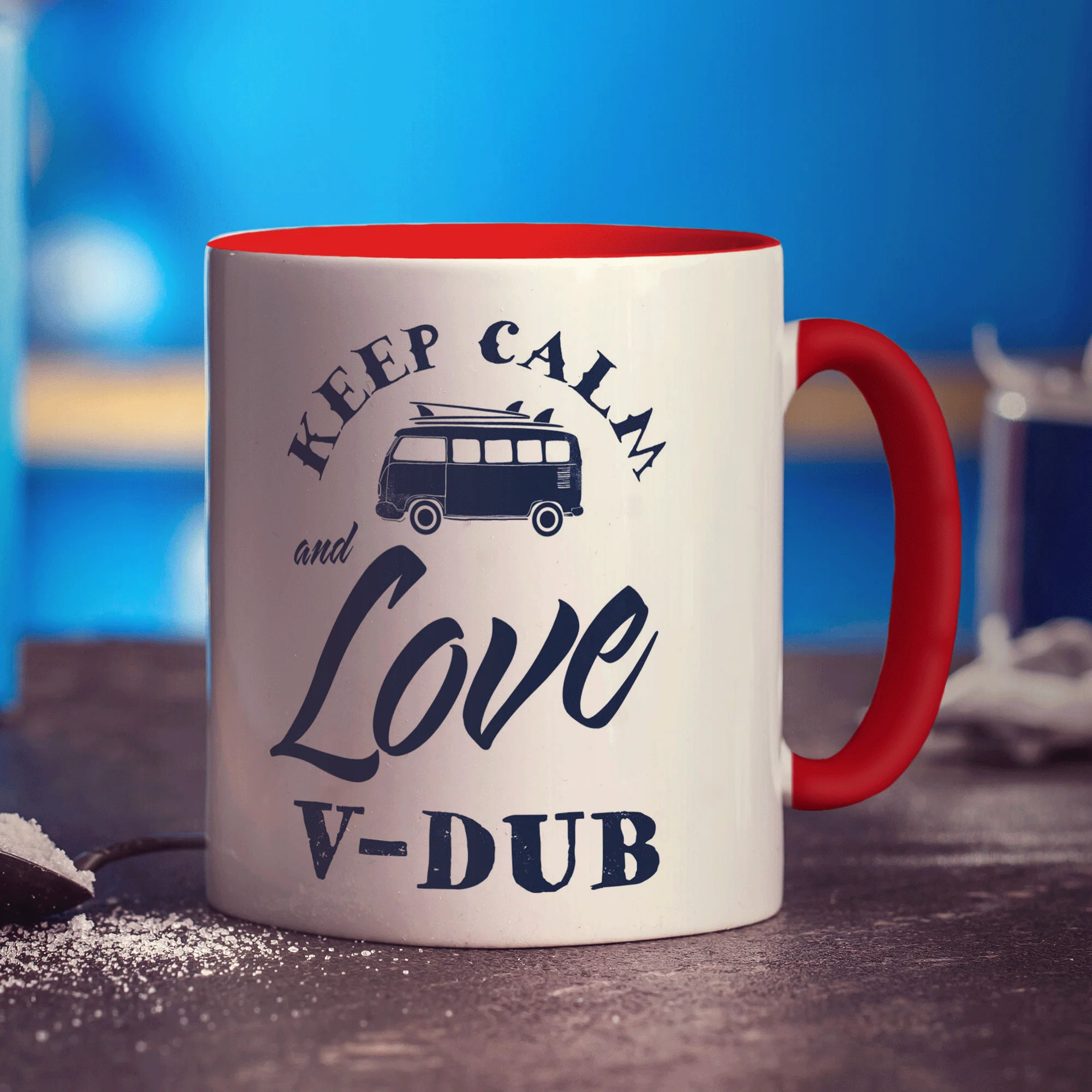 Keep Calm And Love V-Dub Mug - Image 11