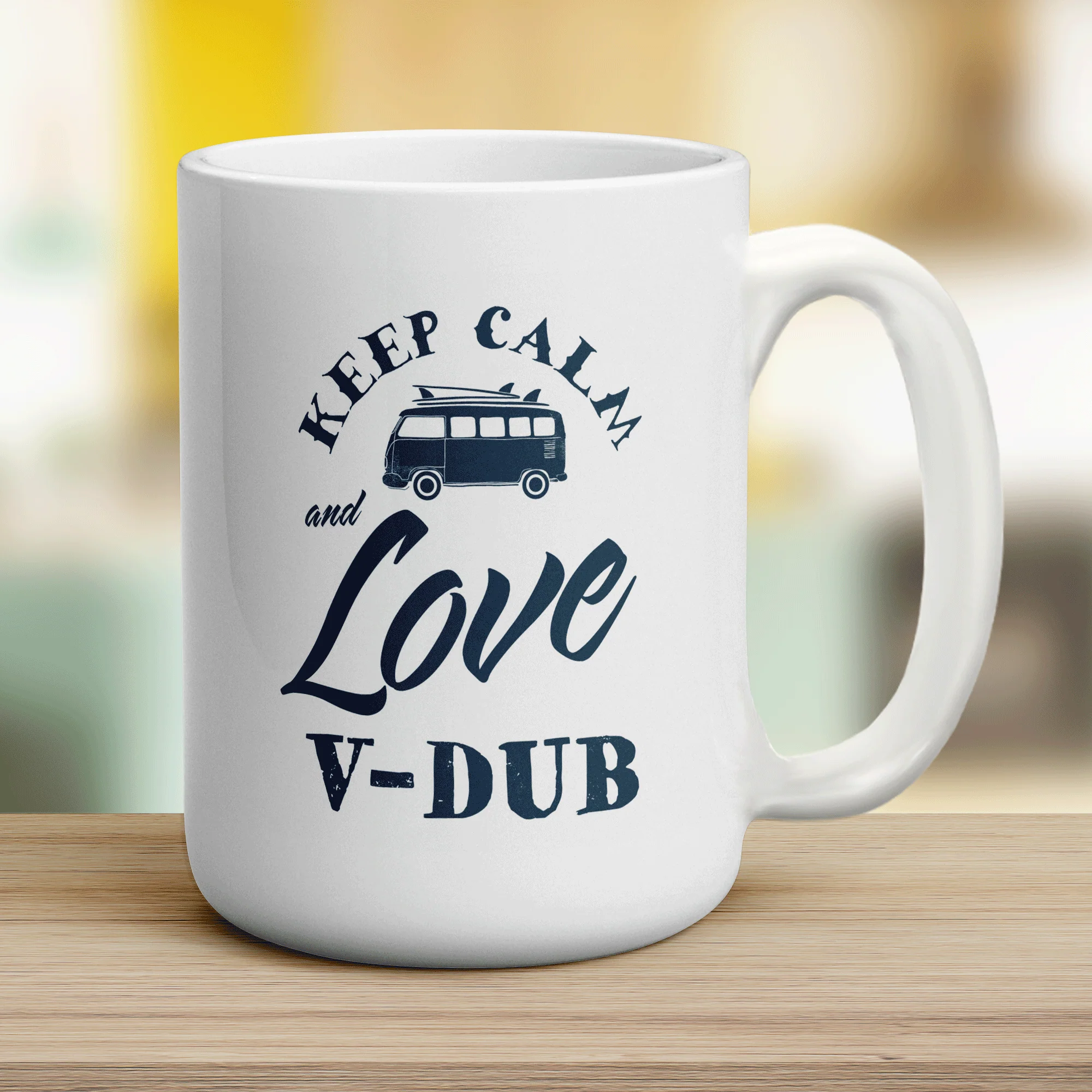 Keep Calm And Love V-Dub Mug - Image 12