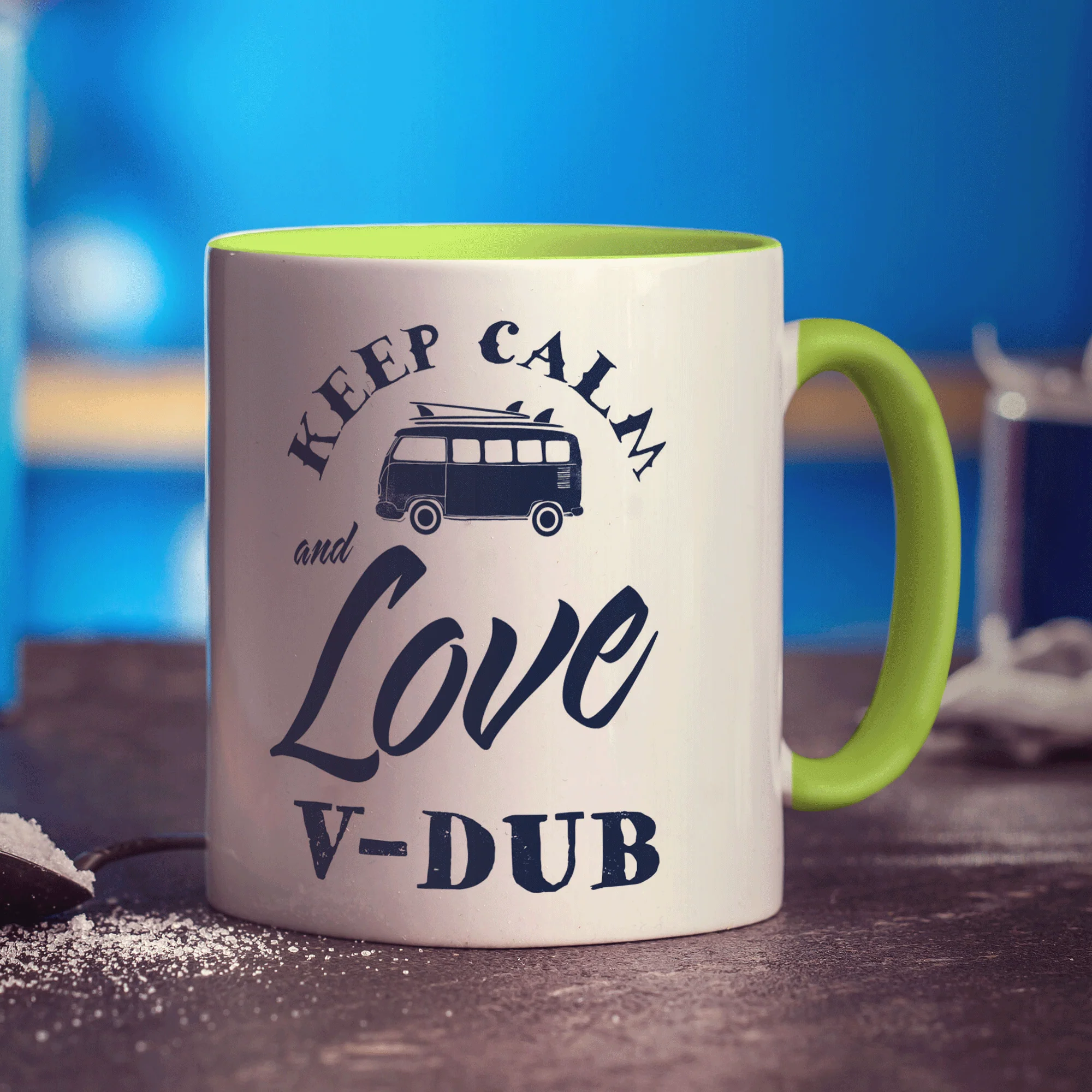 Keep Calm And Love V-Dub Mug - Image 7