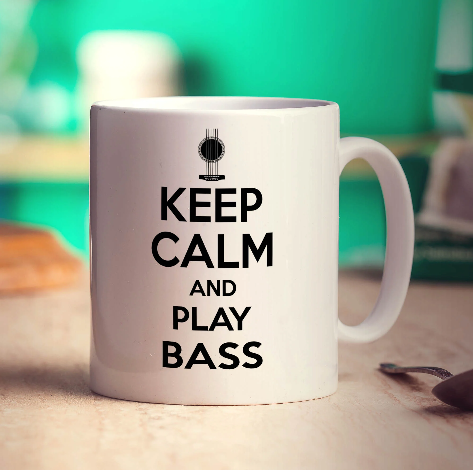 Keep Calm and Play Bass Mug