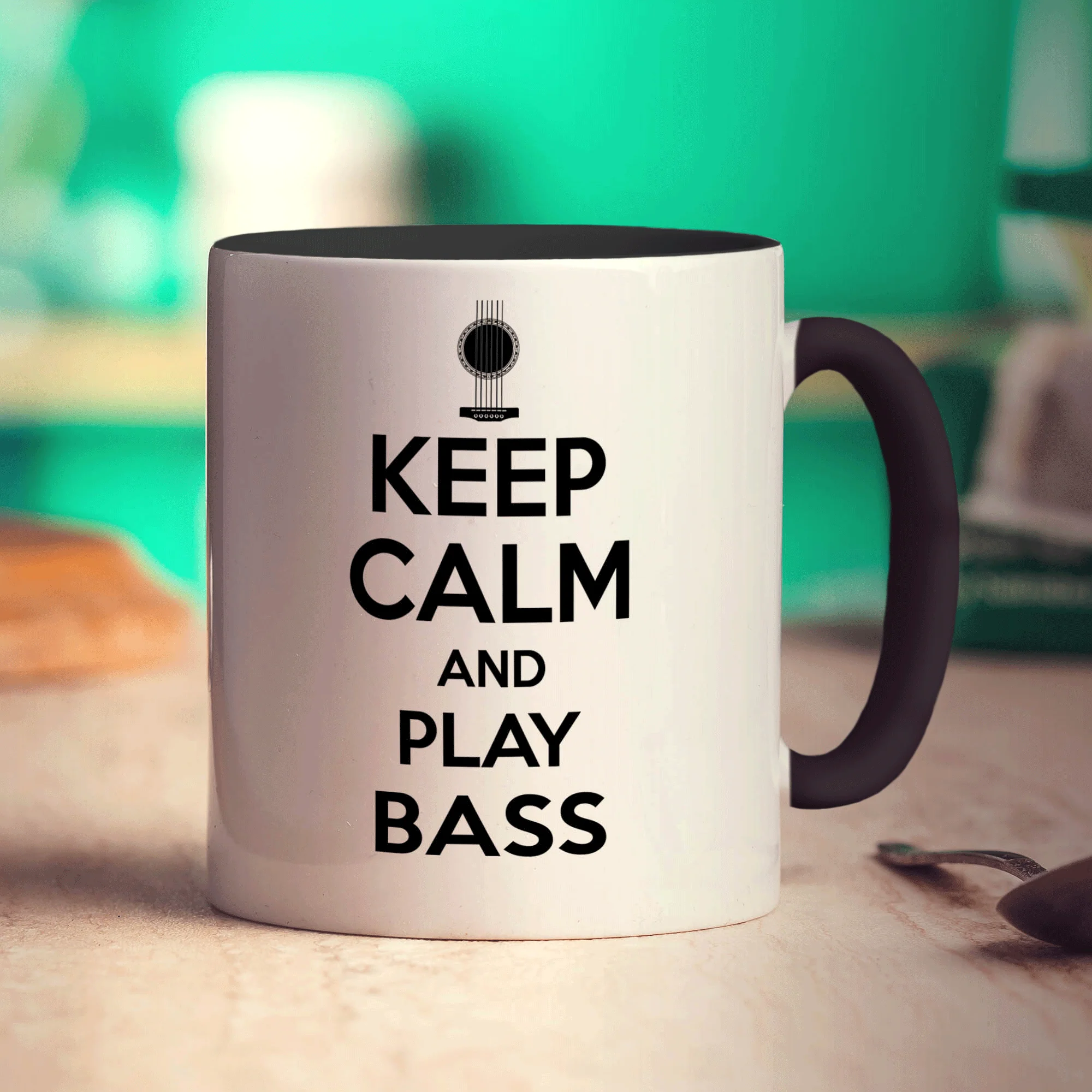 Keep Calm and Play Bass Mug - Image 10