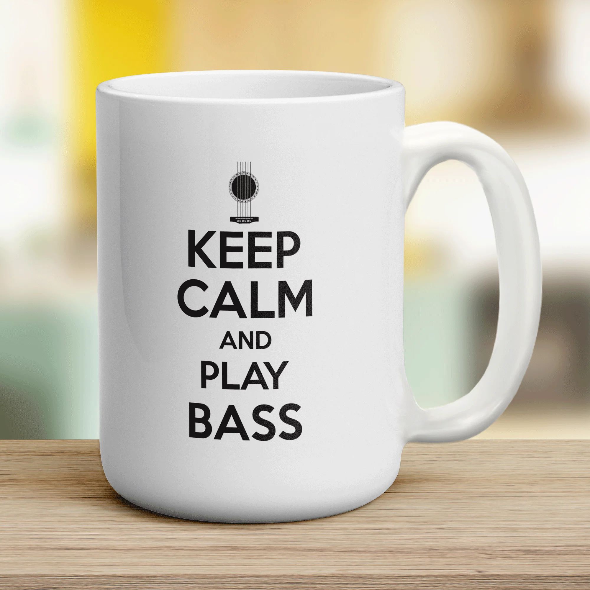 Keep Calm and Play Bass Mug - Image 12