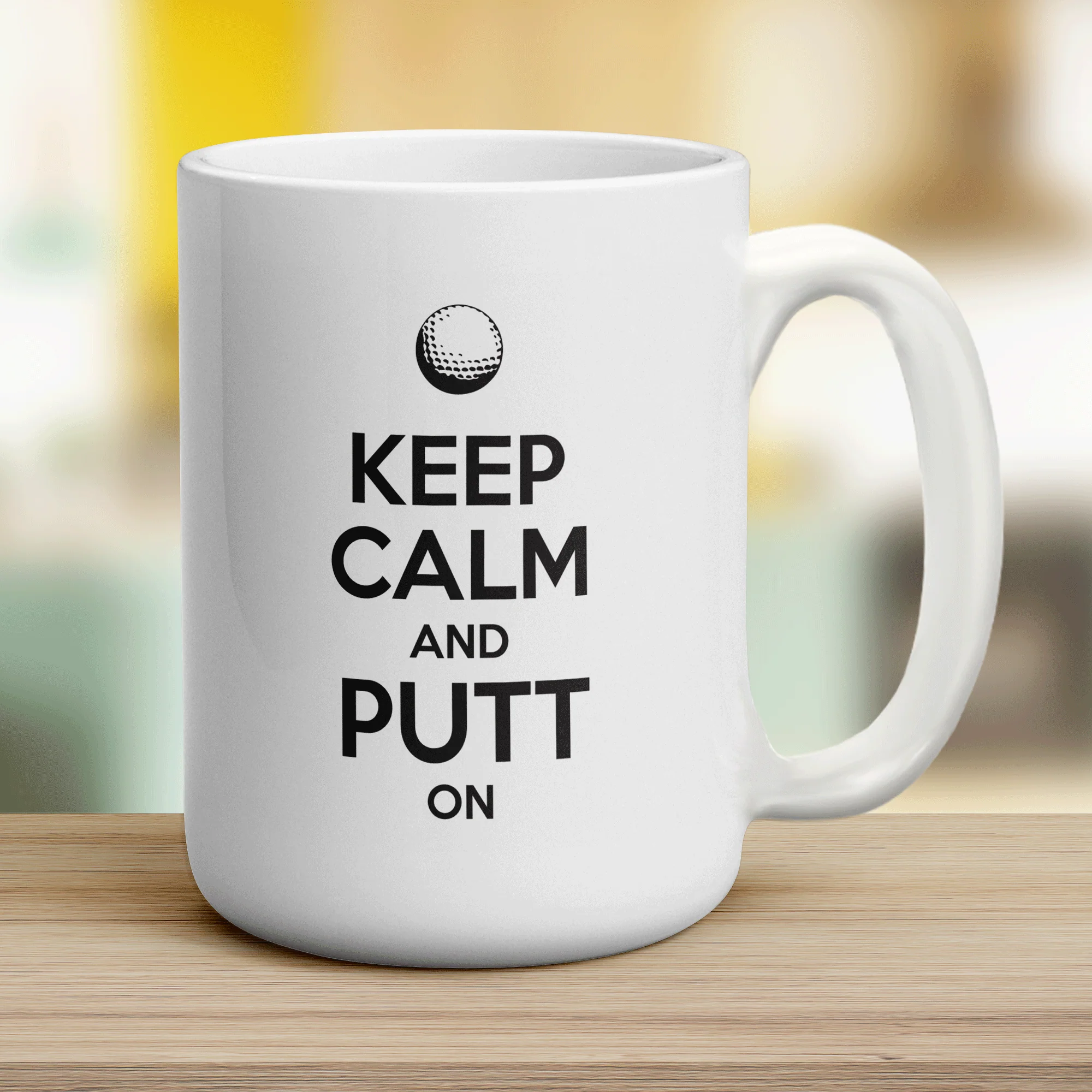 Keep Calm and Putt On Mug - Image 12