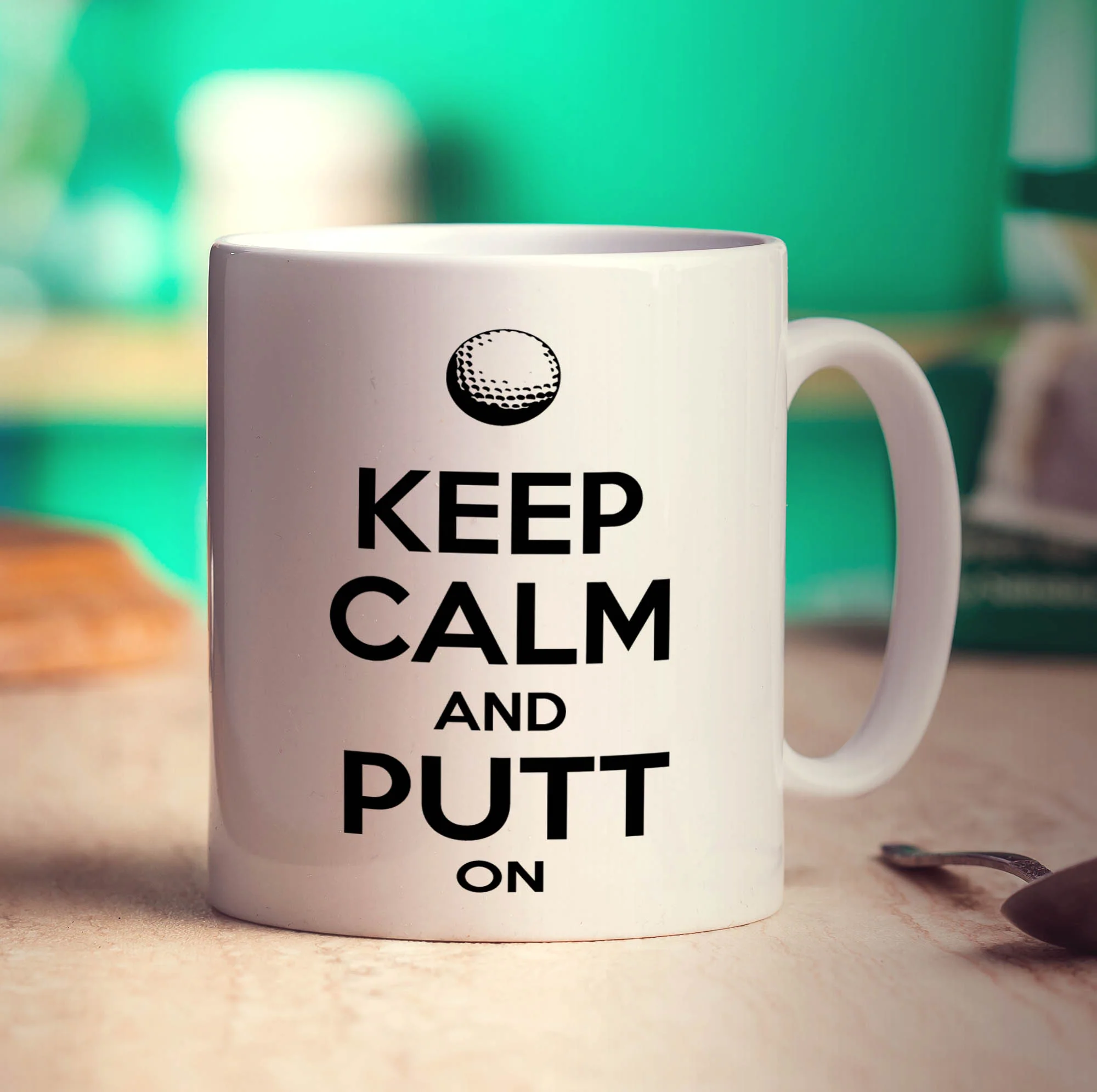 Keep Calm and Putt On Mug - Image 3