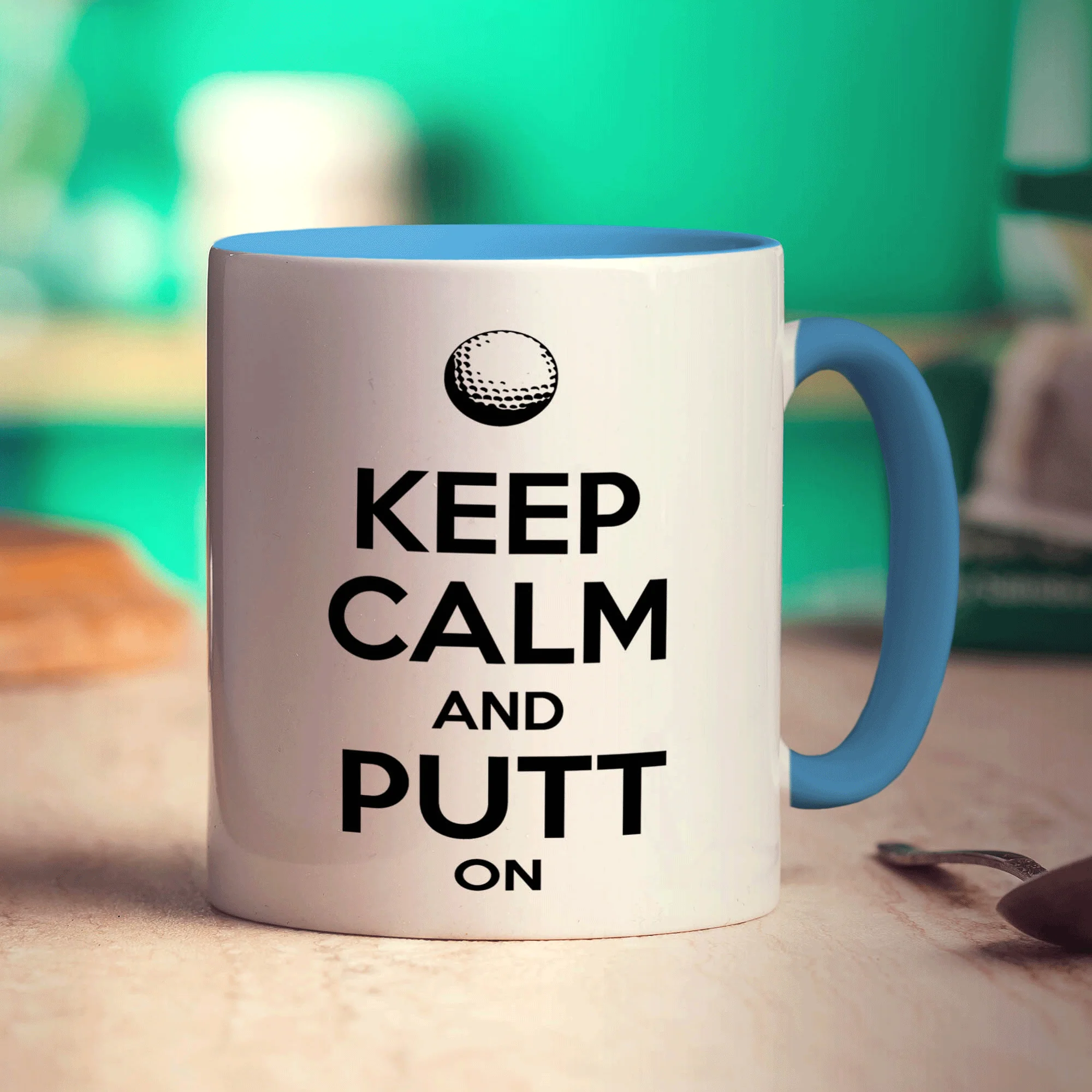 Keep Calm and Putt On Mug - Image 8