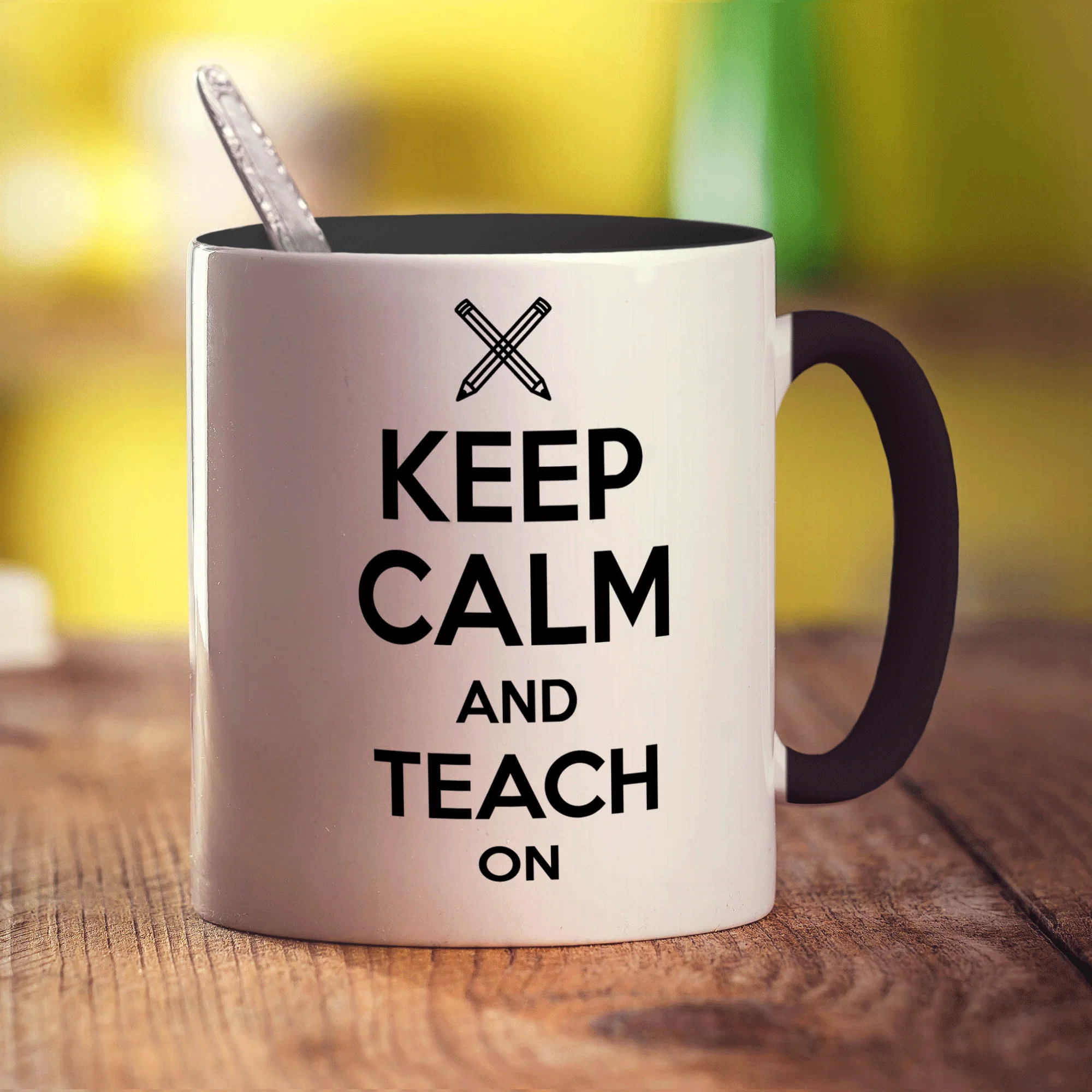 Keep Calm and Teach On Mug - Image 10