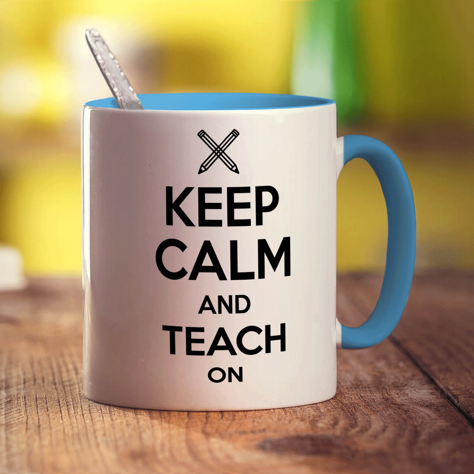 Keep Calm and Teach On Mug - Image 8