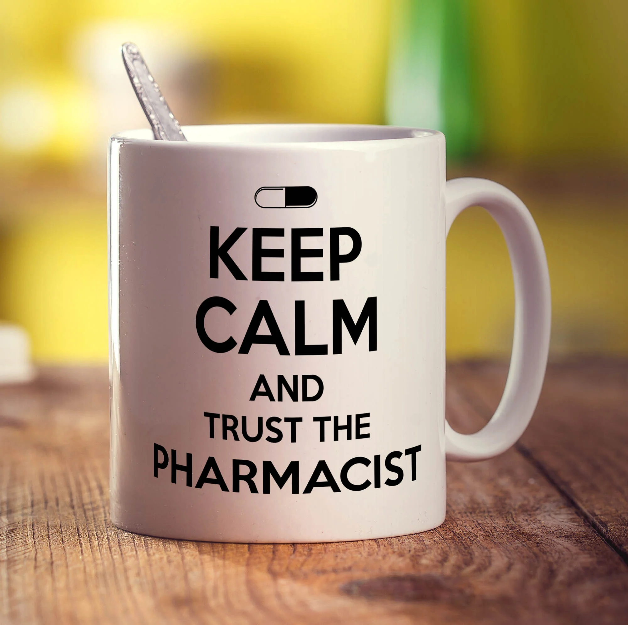 Keep Calm And Trust The Pharmacist Mug - Image 3