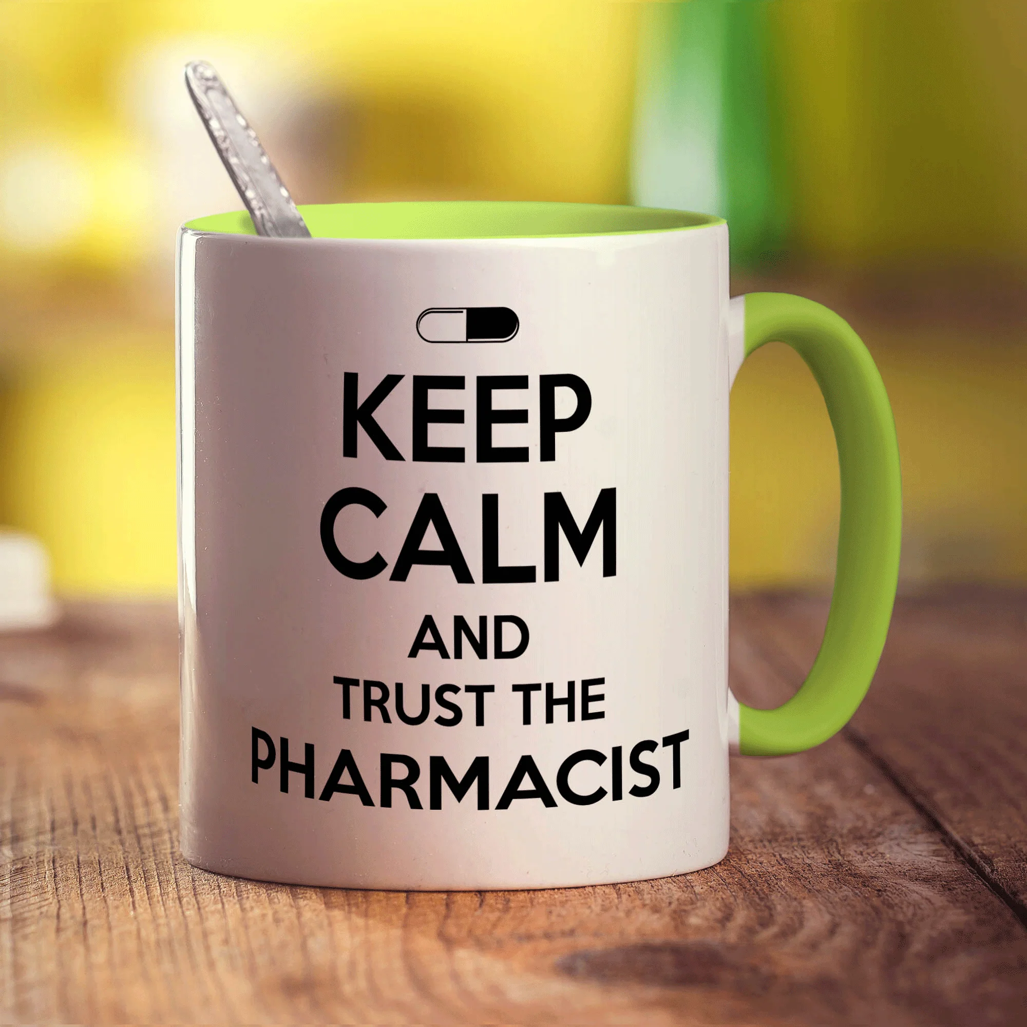 Keep Calm And Trust The Pharmacist Mug - Image 7
