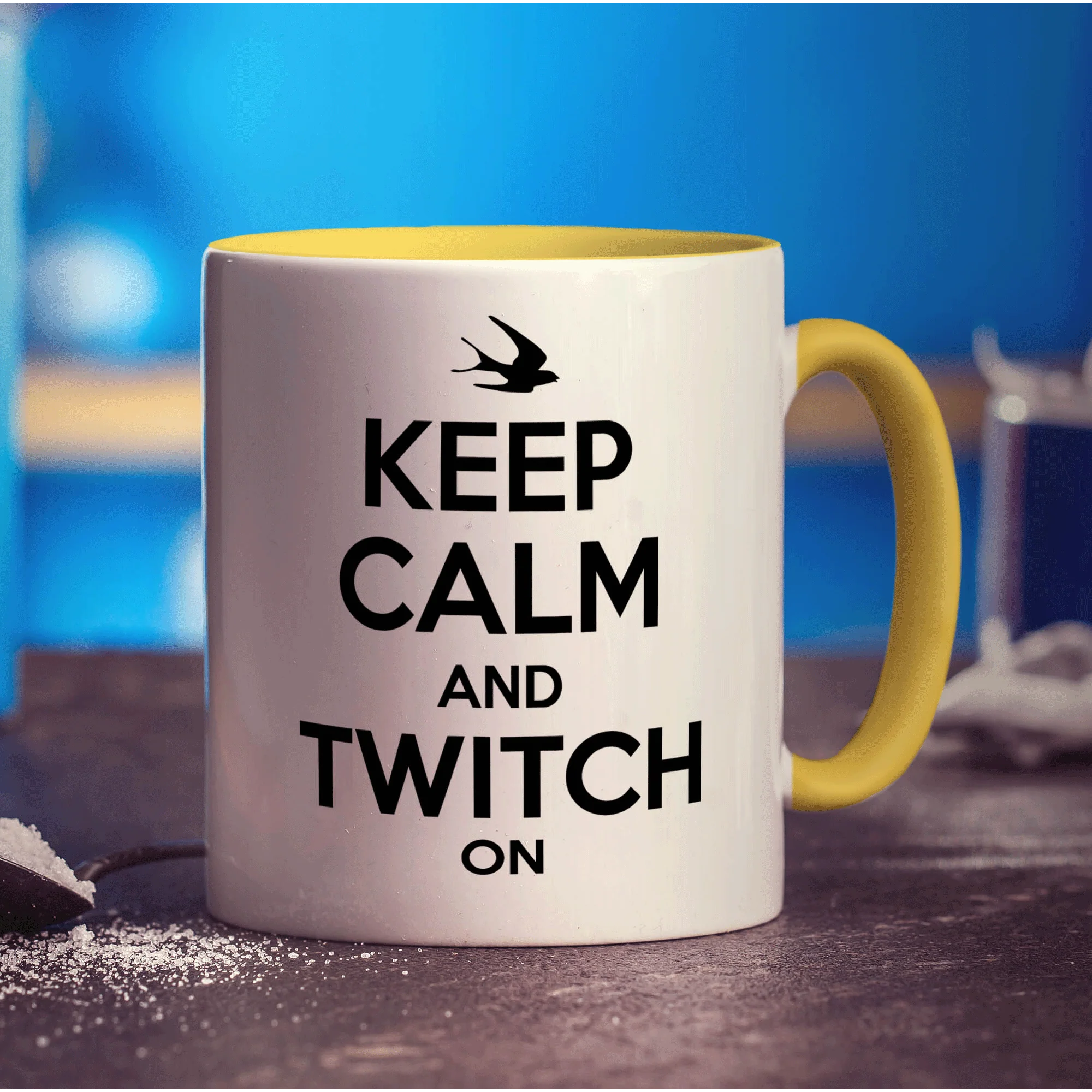 Keep Calm and Twitch On Mug - Image 5