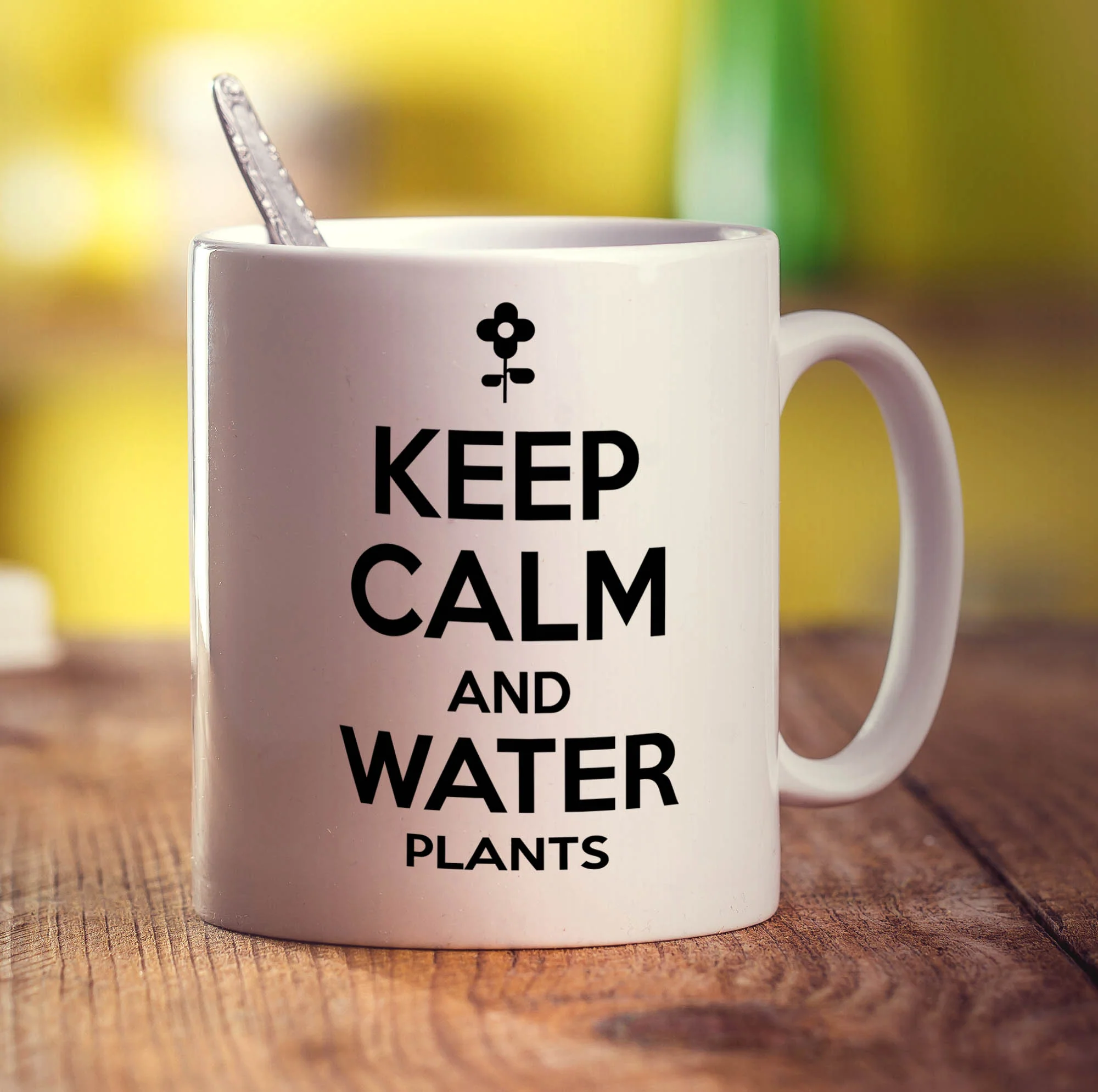 Keep Calm and Water Plants Mug - Image 3