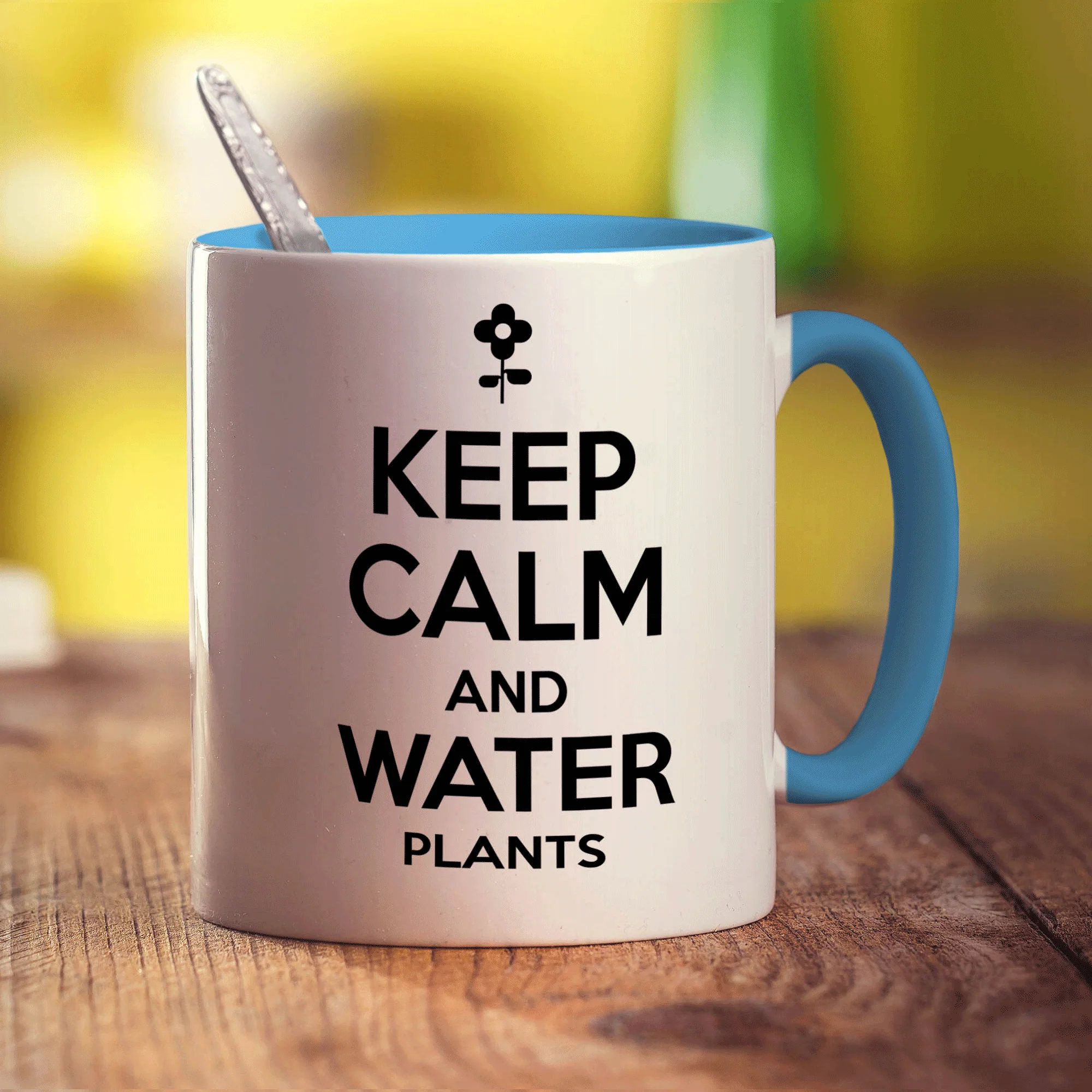 Keep Calm and Water Plants Mug - Image 8