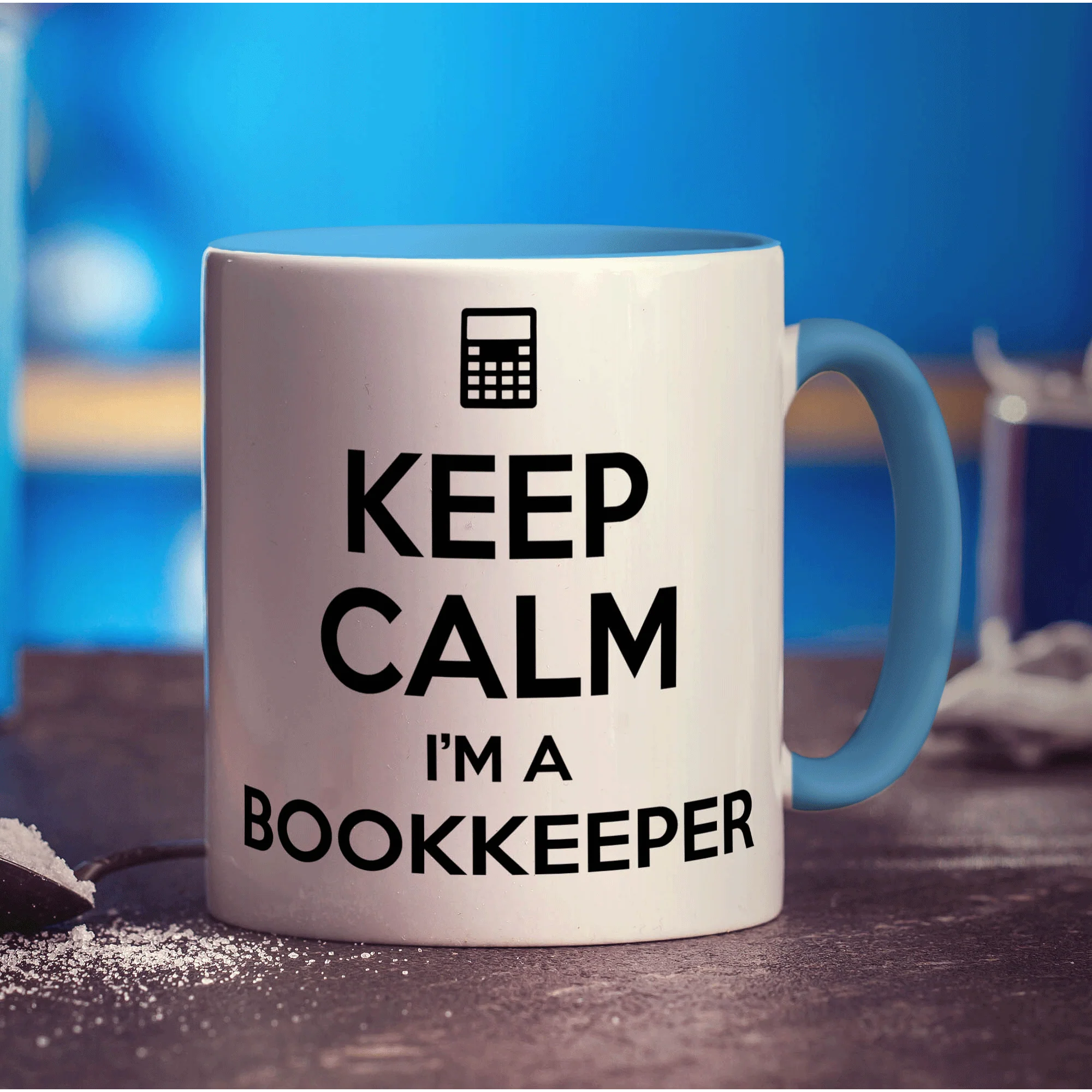 Keep Calm I'm a Bookkeeper Mug - Image 8