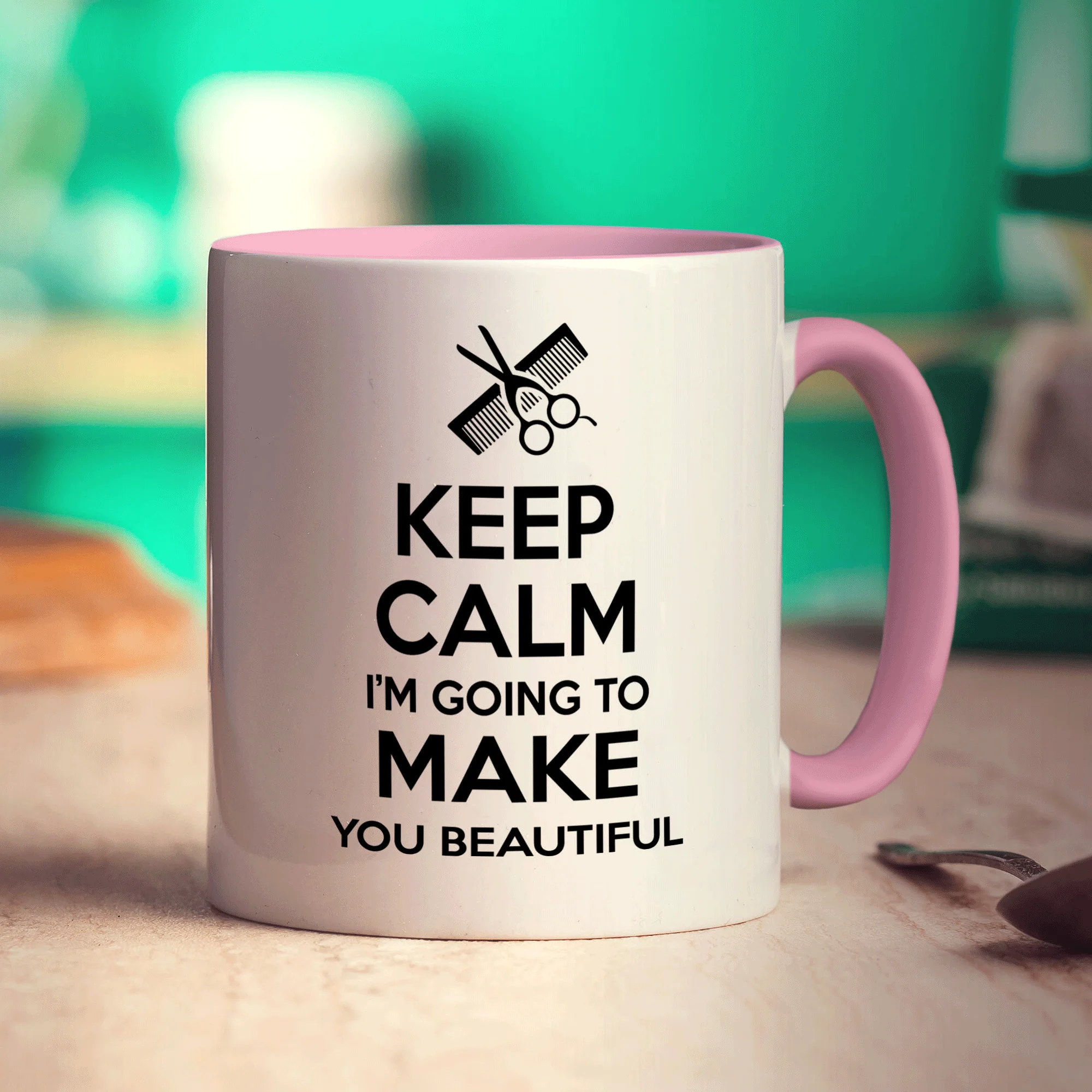 Keep Calm I'm Going to Make You Beautiful Mug - Image 9