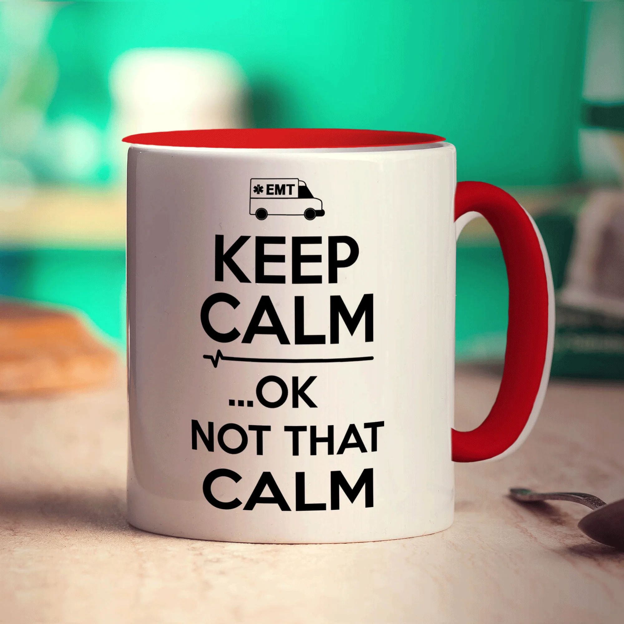 Keep Calm' Ok Not That Calm Mug - Image 11