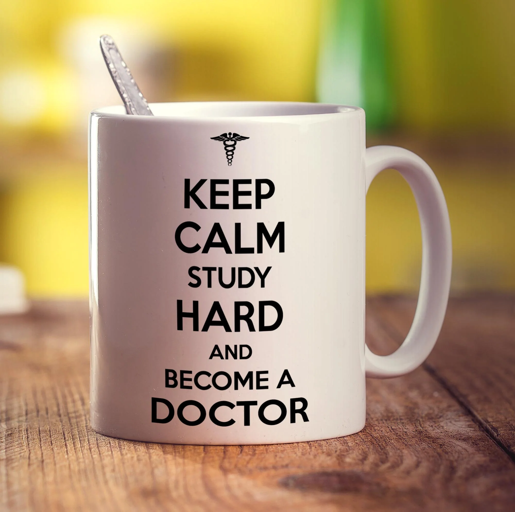 Keep Calm Study Hard and Become a Doctor Mug - Image 3