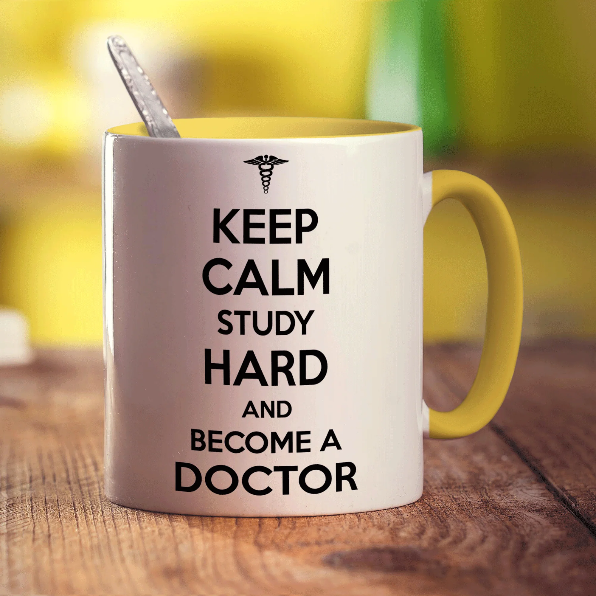 Keep Calm Study Hard and Become a Doctor Mug - Image 5