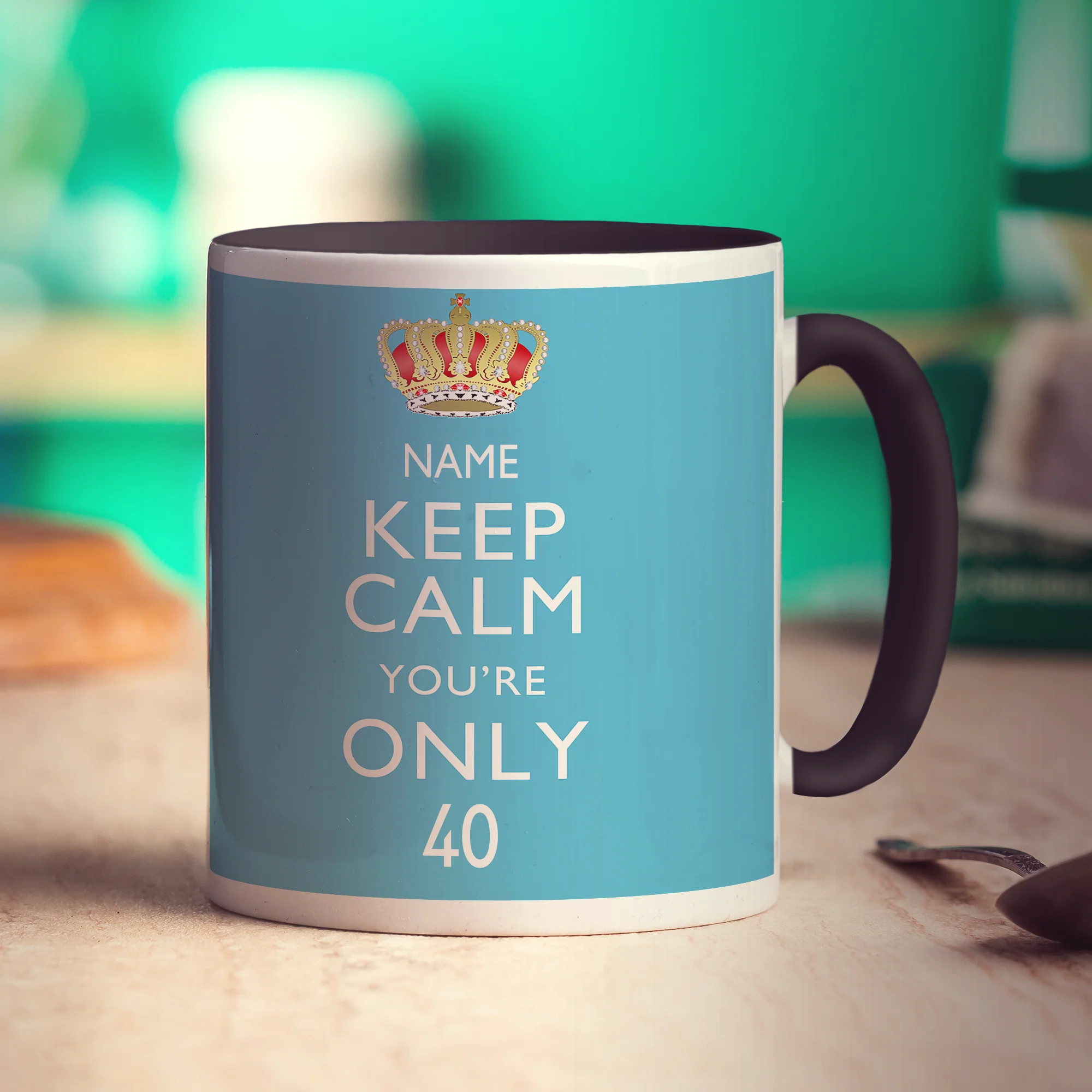 Keep Calm You're Only... Personalised Mug - Image 10
