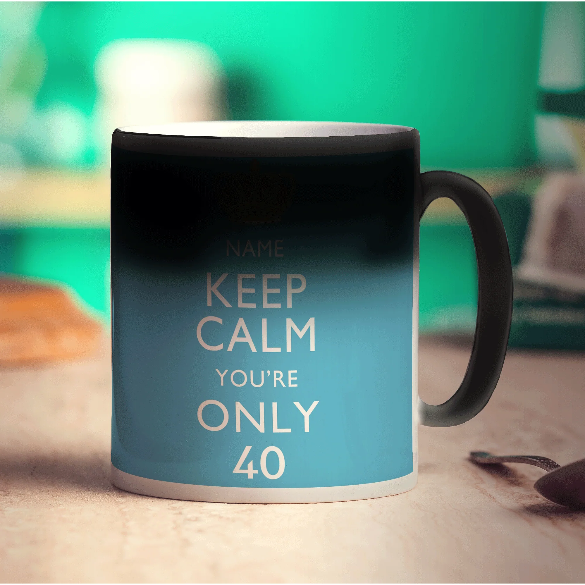Keep Calm You're Only... Personalised Mug - Image 4